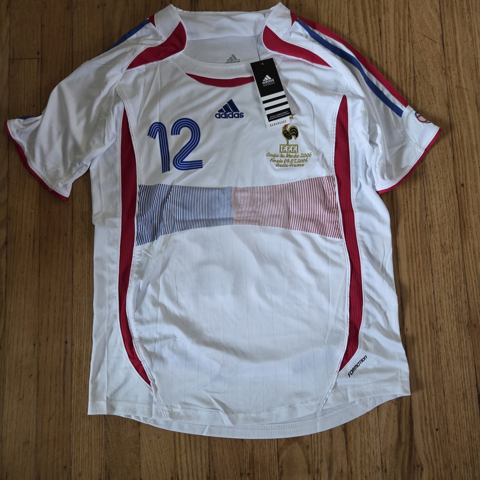 adidas France Thierry Henry #12 2006 FIFA World Cup Soccer Jersey Men S adidas France Thierry Henry #12 2006 FIFA World Cup Soccer Jersey Men S