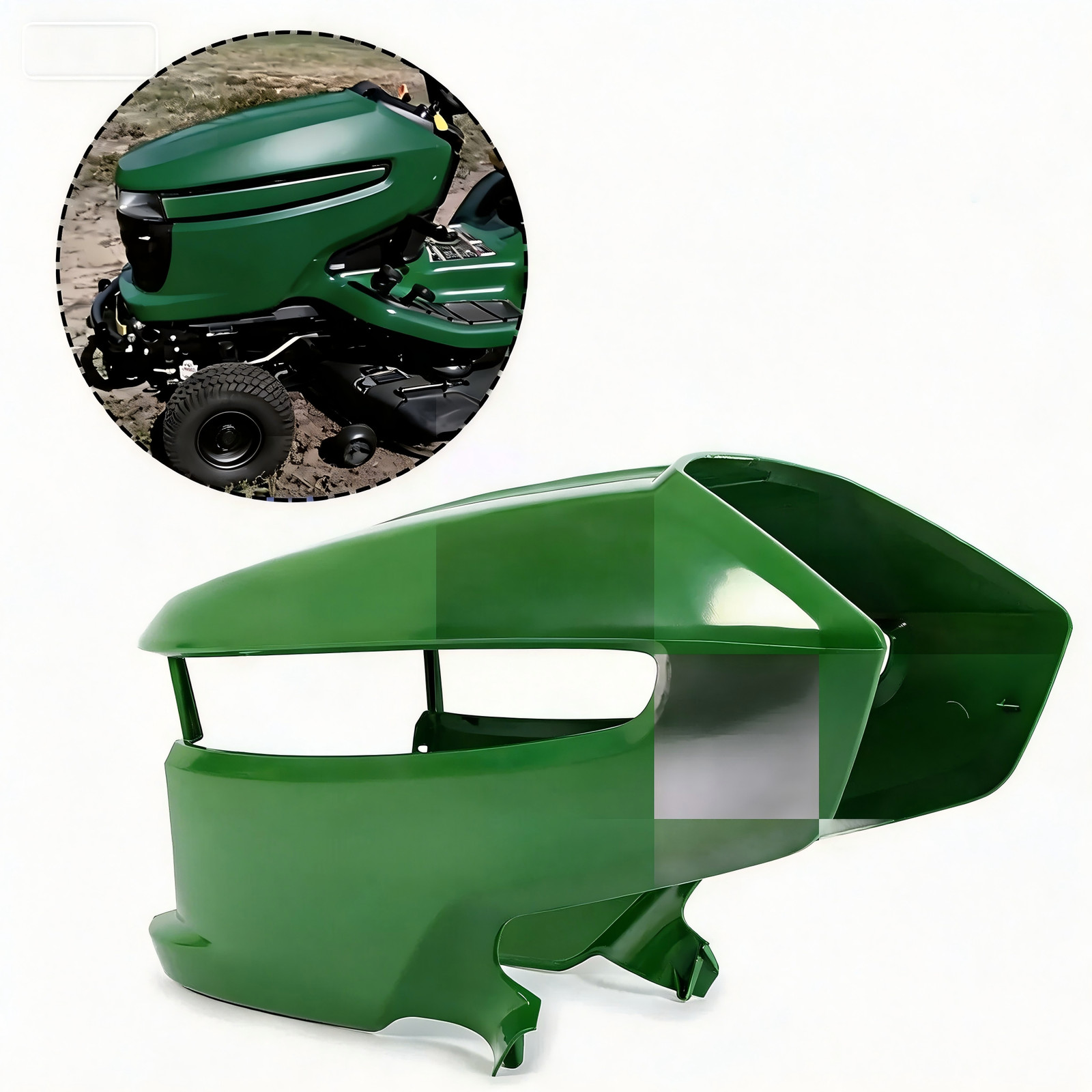 Front Hood Assembly For John Deere X340 X360 X500 X530 534 #M152313 Lawn Mower Front Hood Assembly For John Deere X340 X360 X500 X530 534 #M152313 Lawn Mower