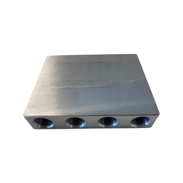 Aluminum Hydraulic Manifold Distribution Block