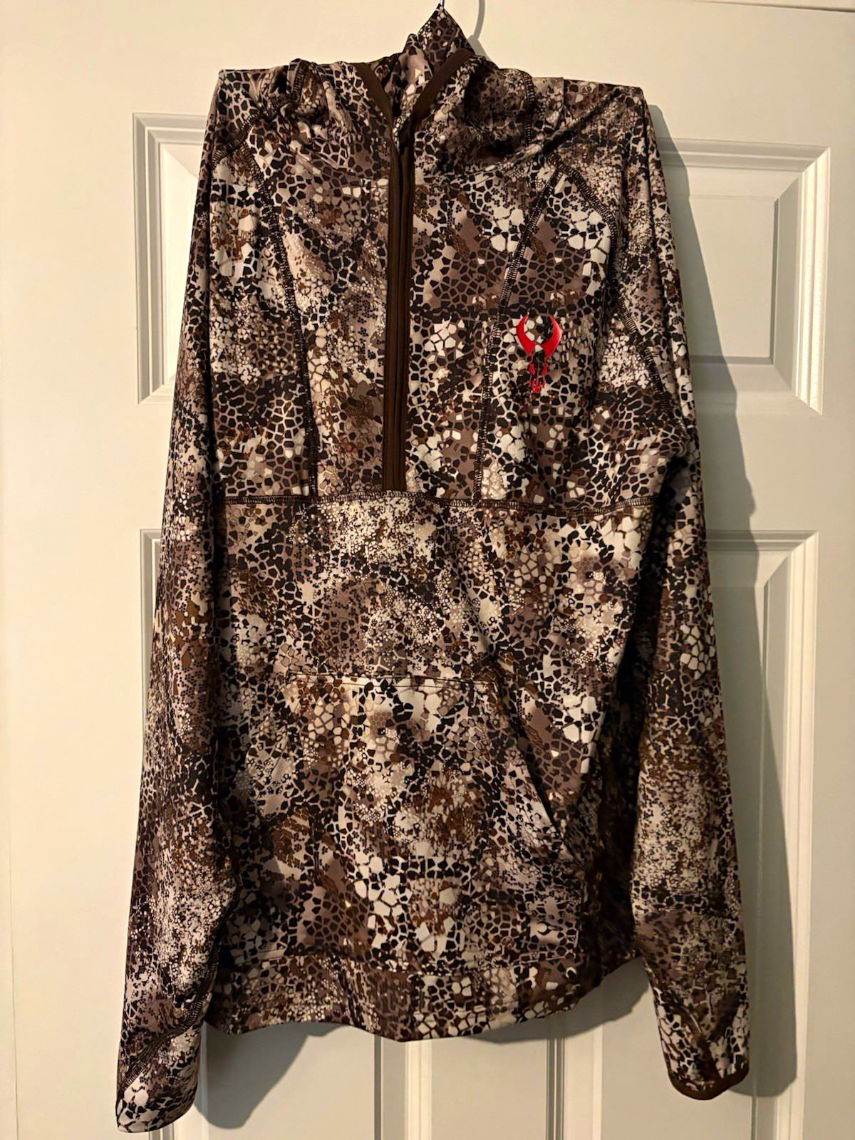 Badlands Stealth Hoodie 1/4 Zip FX Approach Camo Men’s Small Long Sleeve Badlands Stealth Hoodie 1/4 Zip FX Approach Camo Men’s Small Long Sleeve