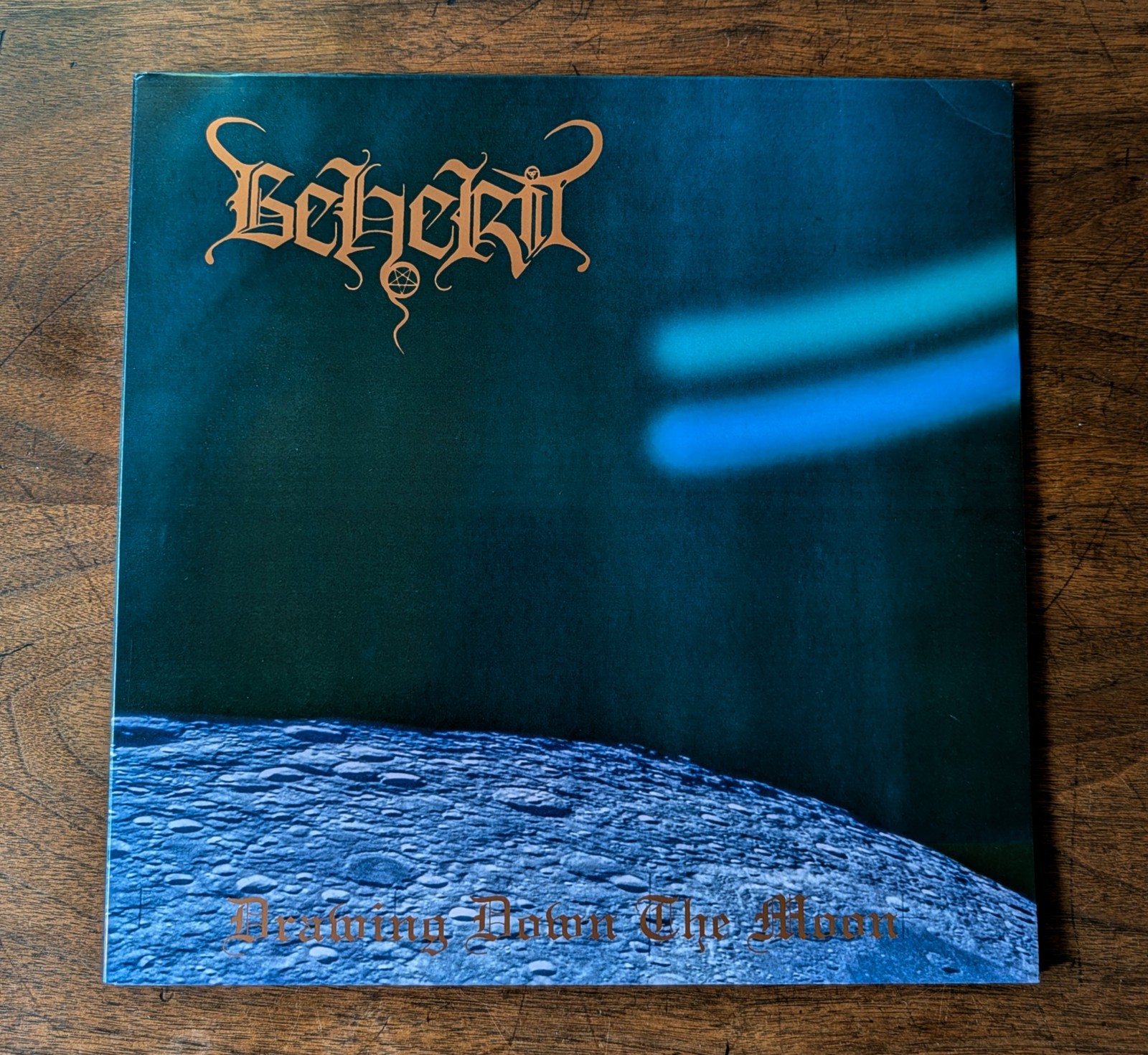 BEHERIT Drawing Down .. Vinyl Lp Rare 2003 Pressing  / BLACK METAL BLASPHEMY VON