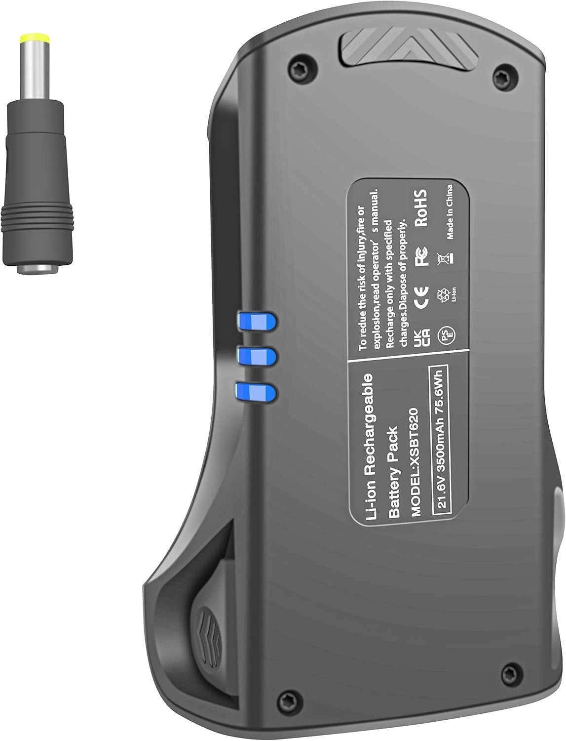 Battery XSBT620 XSBT600 for Shark Rocket Pet Series Cordless Stick Vacuum