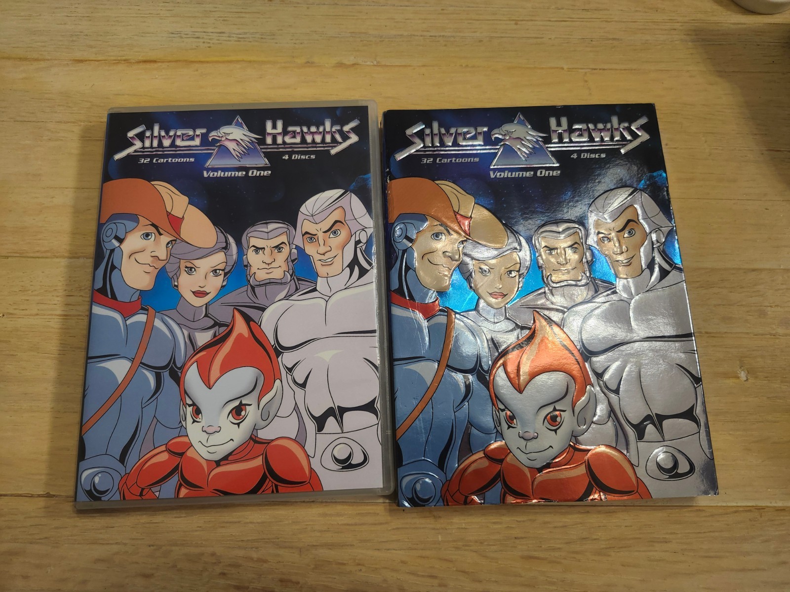 Silver Hawks Volume 1 - 32 Cartoons 4 DVD Box Collection Animated Series Silver Hawks Volume 1 - 32 Cartoons 4 DVD Box Collection Animated Series