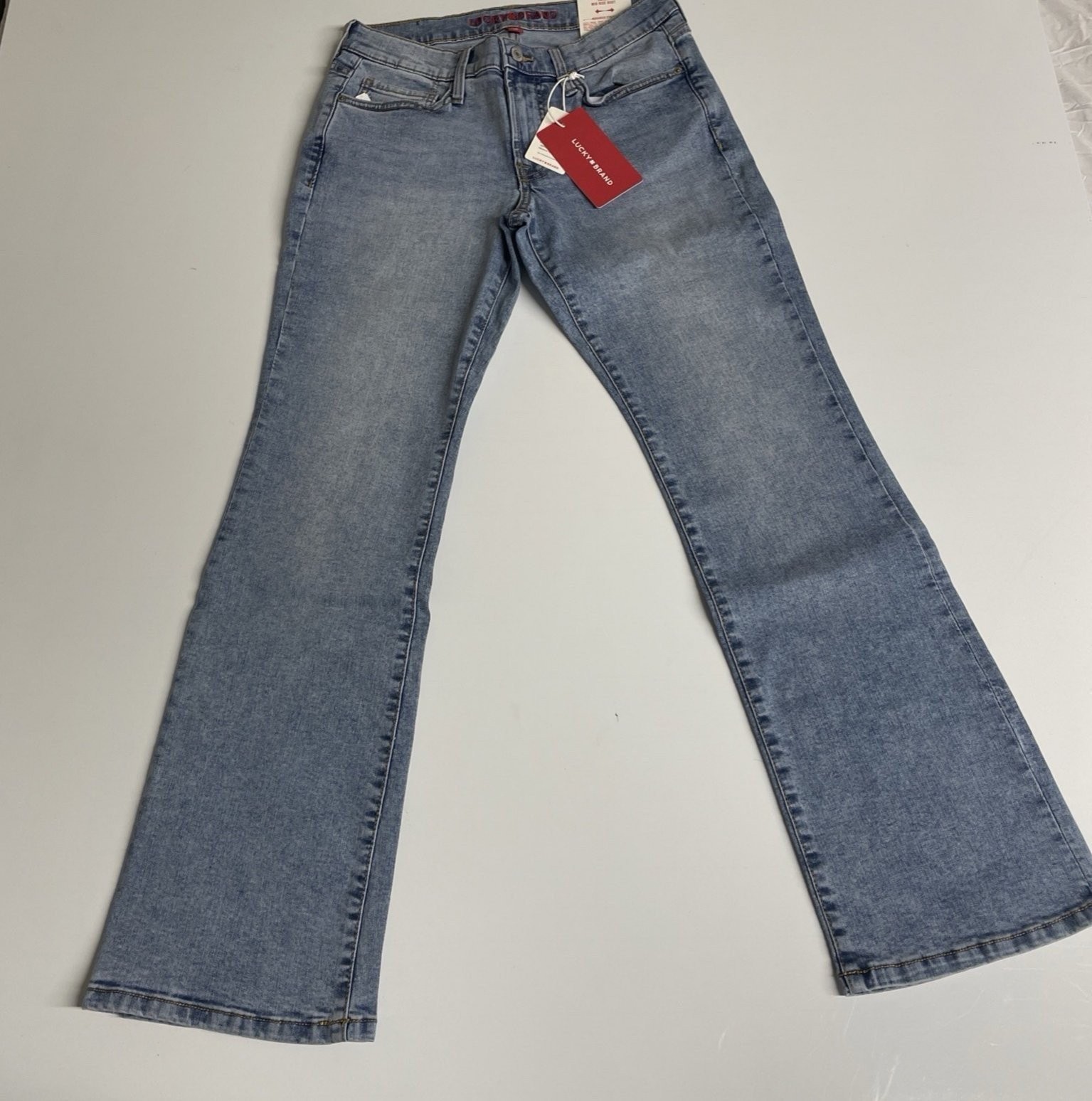 Lucky Brand Sweet Mid Rise Bootcut Stretch Jeans Women\'s Size 4/27 Ankle Lucky Brand Sweet Mid Rise Bootcut Stretch Jeans Women\'s Size 4/27 Ankle
