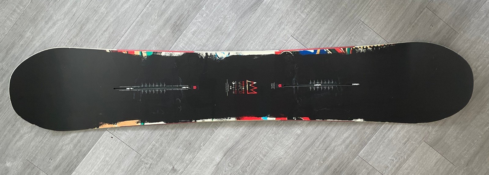 RARE 2010 Burton Vapor Snowboard - Jean-Michael Basquiat & Andy Warhol Edition RARE 2010 Burton Vapor Snowboard - Jean-Michael Basquiat & Andy Warhol Edition