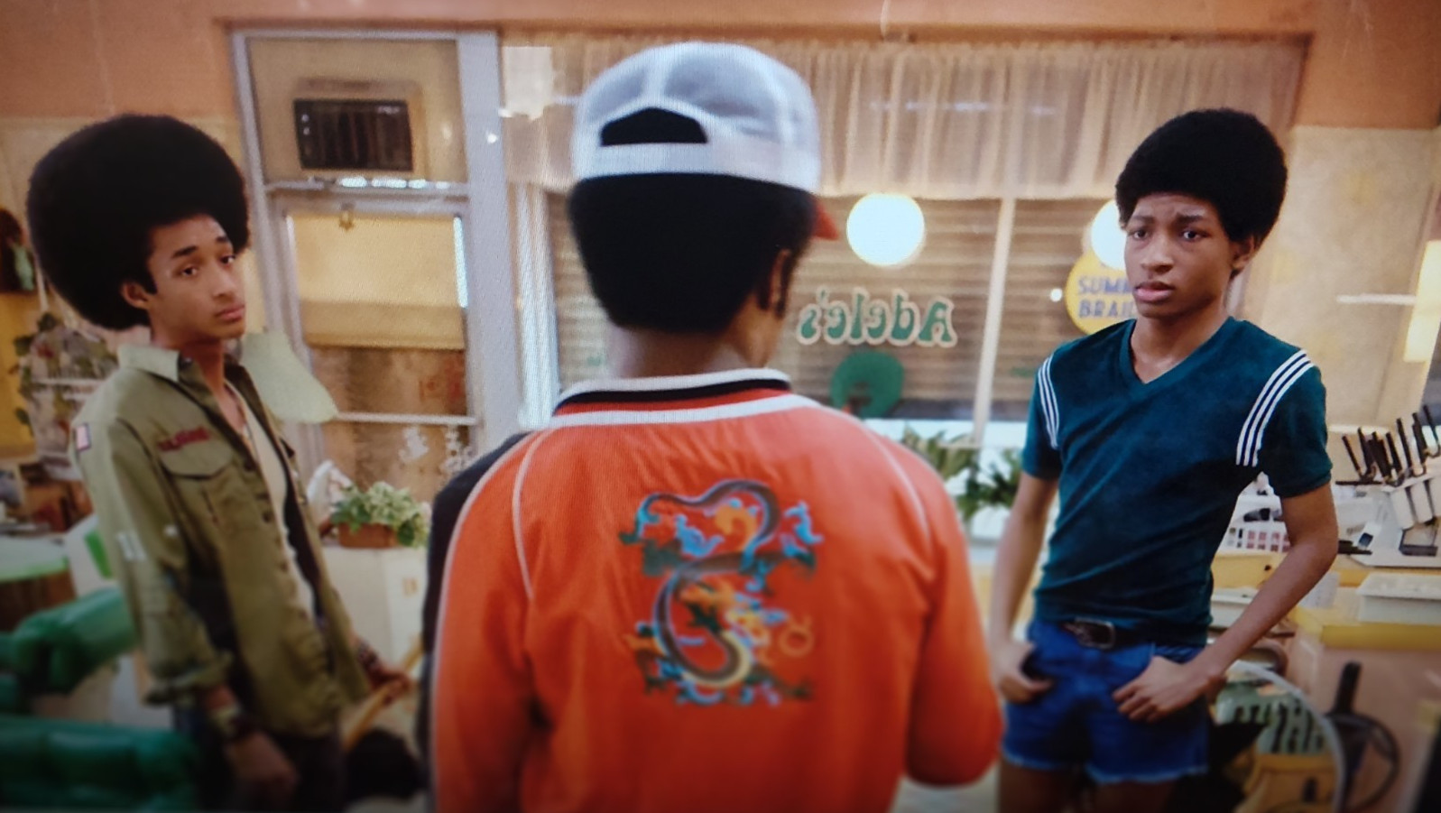 NETFLIX THE GET DOWN SCREEN USED PROP SHAOLIN RED DRAGON JACKET SHAMEIK MOORE