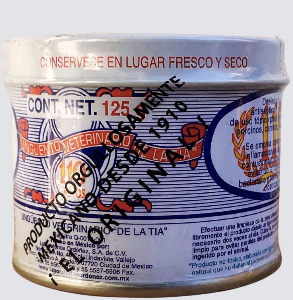 Unguento De La Tia 4.4 oz 100% Original & Sealed