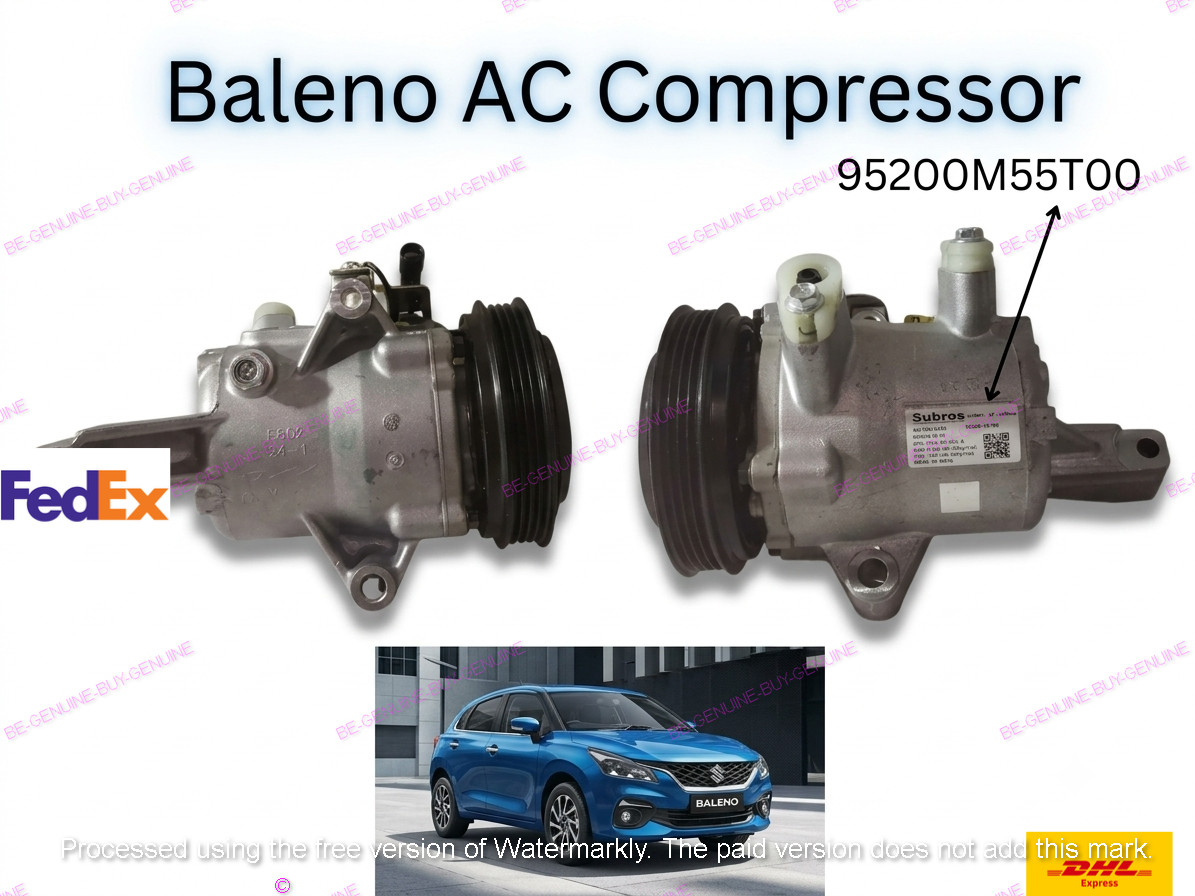 New Genuine Suzuki Baleno Ac compressor Fit For Model 2023-2026 -95200M55T00