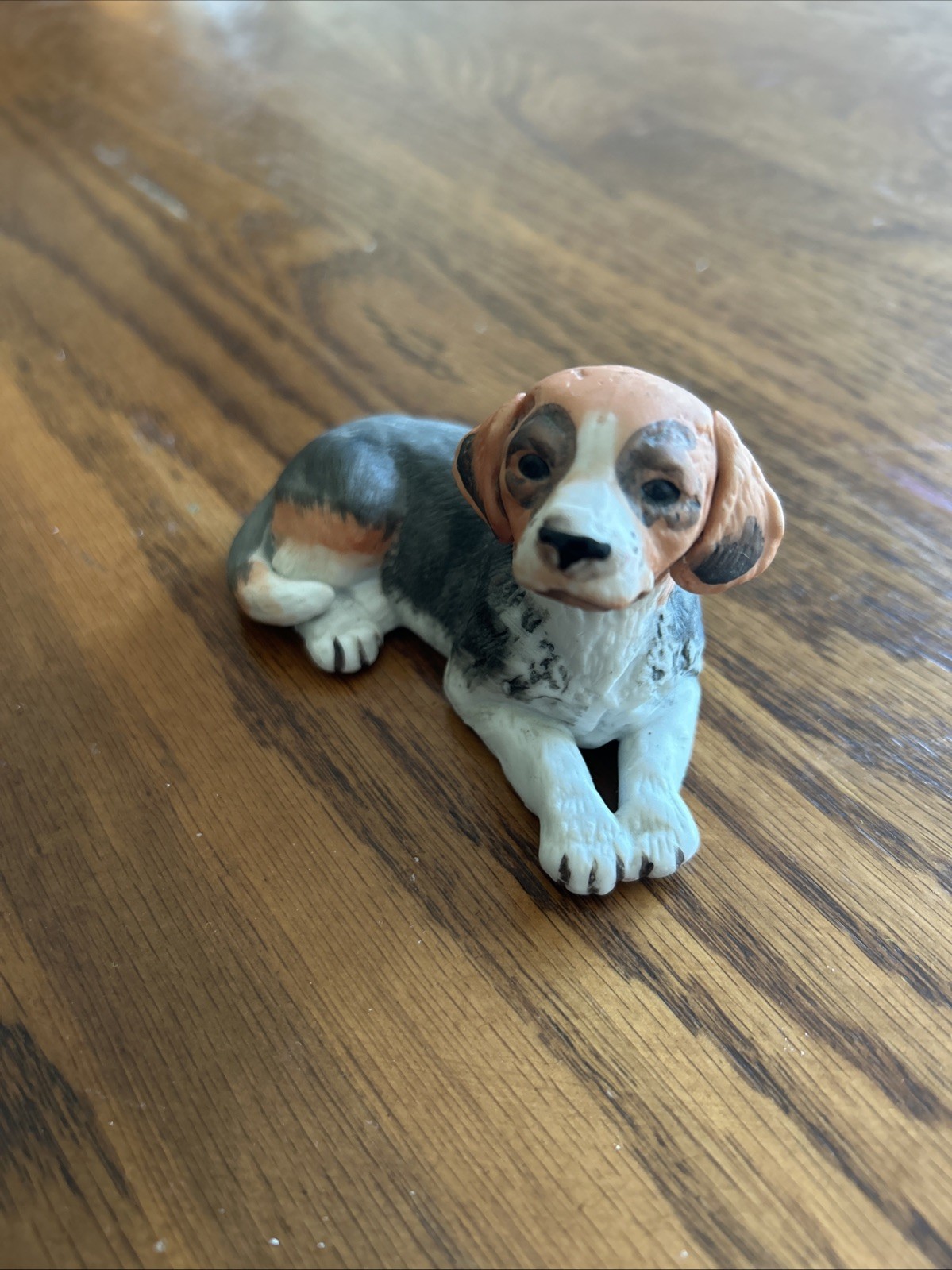 Enesco Vintage Ceramic Beagle Dog Figurine Kathy Wise 1986 Made In Korea Enesco Vintage Ceramic Beagle Dog Figurine Kathy Wise 1986 Made In Korea
