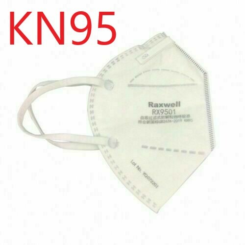 KN95 Adult Face Mask Raxwell Respirator Approved & Whitelisted 5/10/50/1000 PCS