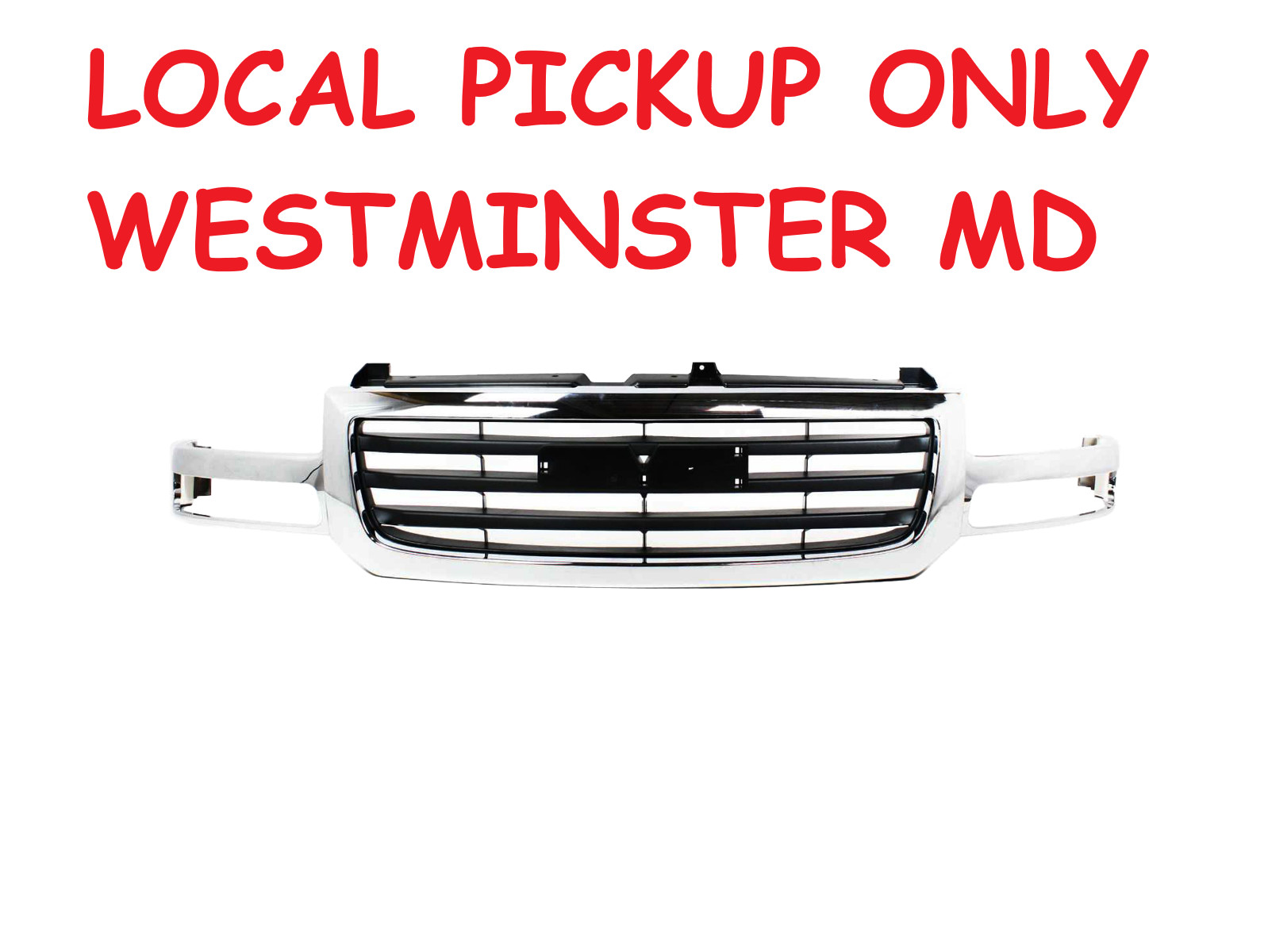 Fits SIERRA 1500 03-06/2500 03-04 GRILLE, Chrome Shell/Black Insert, Includes 20 Fits SIERRA 1500 03-06/2500 03-04 GRILLE, Chrome Shell/Black Insert, Includes 20