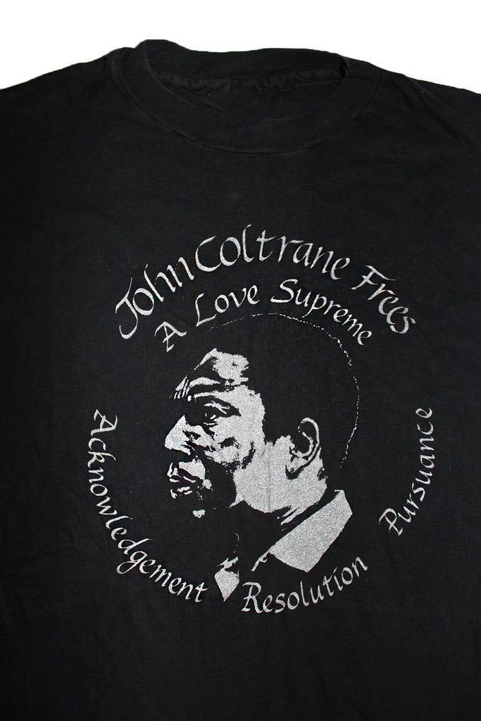 Vtg John Coltrane Music Lover Heavy Cotton Black All Size Unisex Shirt JJ116