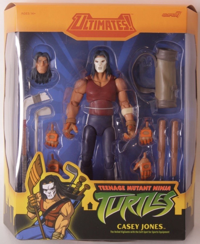 Super7 Teenage Mutant Ninja Turtles ULTIMATES Wave 13 Casey Jones TMNT Super 7 Super7 Teenage Mutant Ninja Turtles ULTIMATES Wave 13 Casey Jones TMNT Super 7