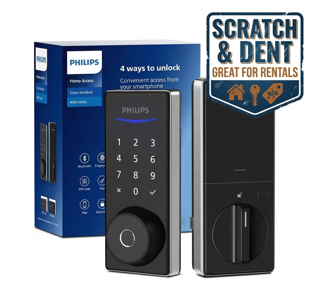 *GREAT DEAL* Philips Home Access 4000 Deadbolt Bluetooth Smart Keyless Door Lock *GREAT DEAL* Philips Home Access 4000 Deadbolt Bluetooth Smart Keyless Door Lock