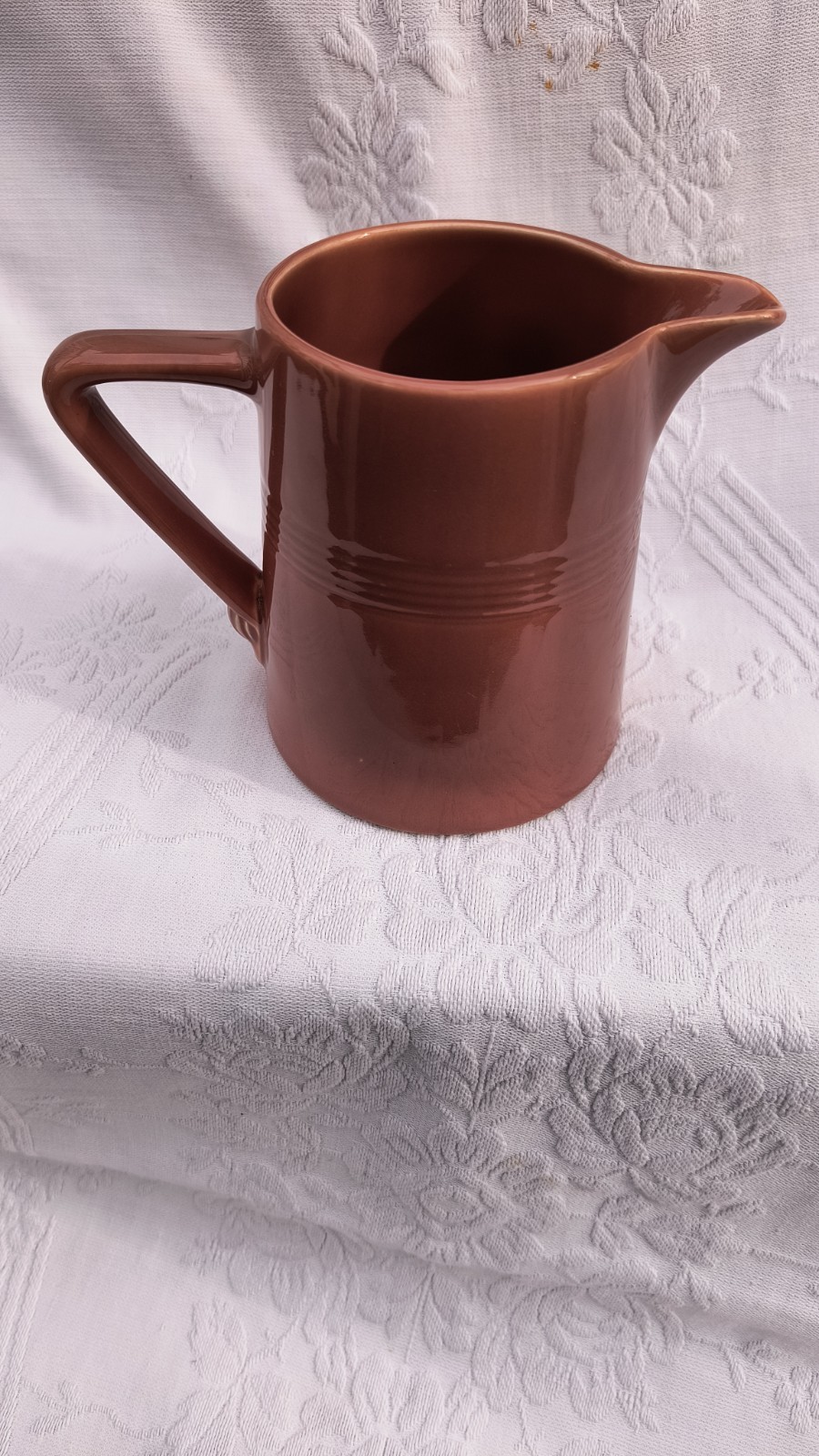 Vintage Harlequin Rose 22oz Pitcher USA 1938-1959 HLC Vintage Harlequin Rose 22oz Pitcher USA 1938-1959 HLC