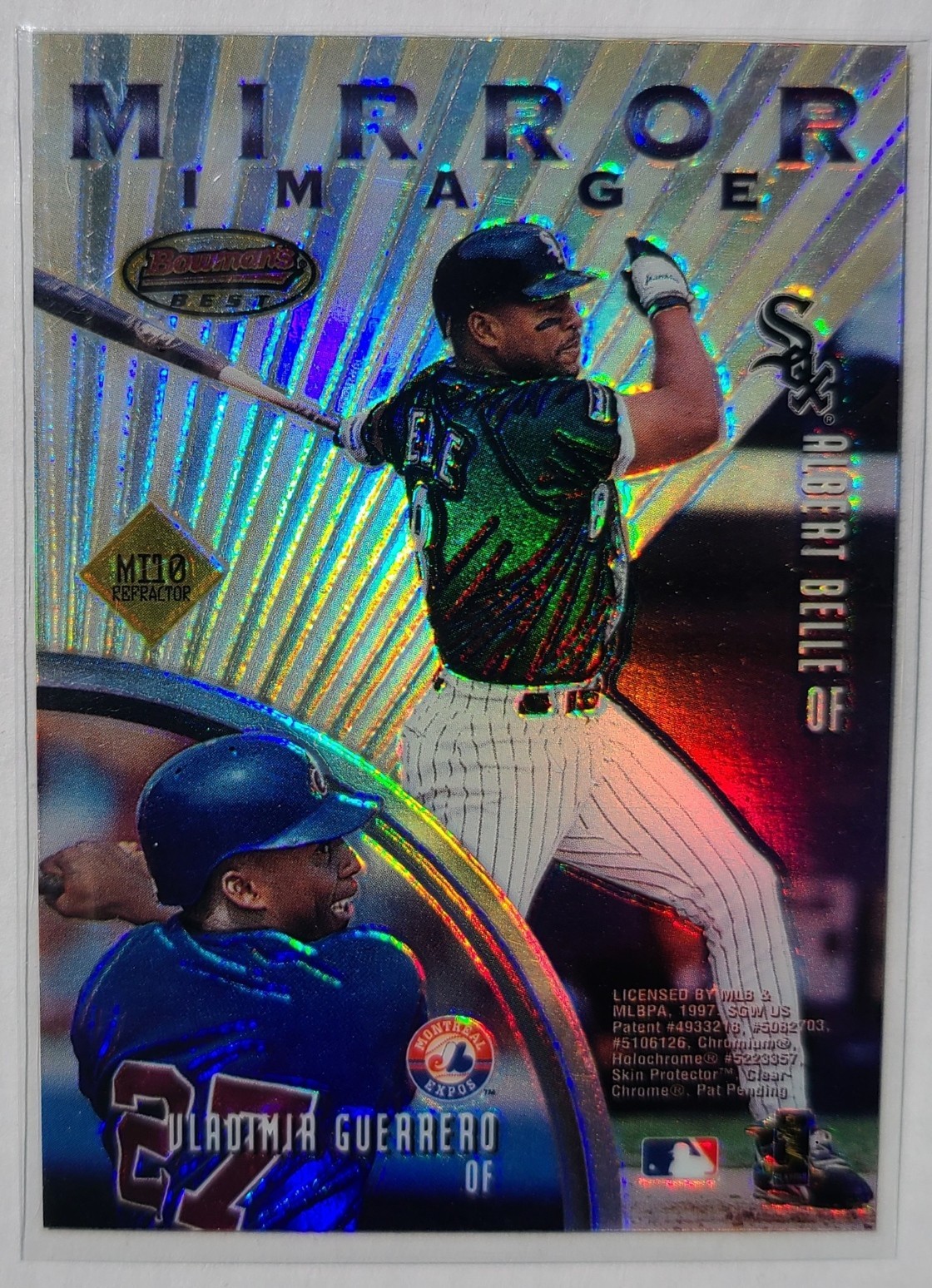 1997 Bowman\'s Best - Mirror Image Vladimir Guerrero, Bobby Abreu, Kenny...