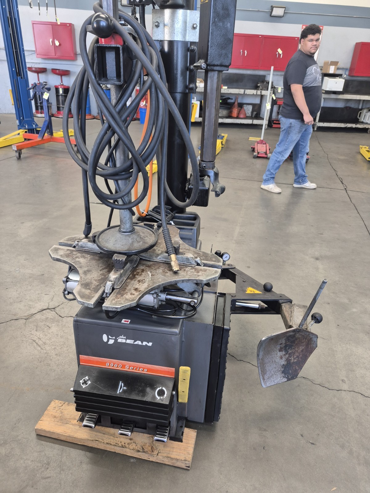 John Bean Tire Changer