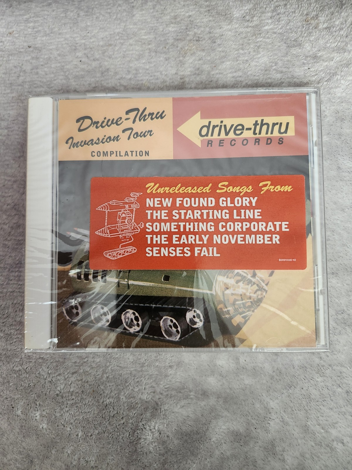 Drive-Thru Invasion Tour Compilation by Various CD 2003 Drive Thru Records