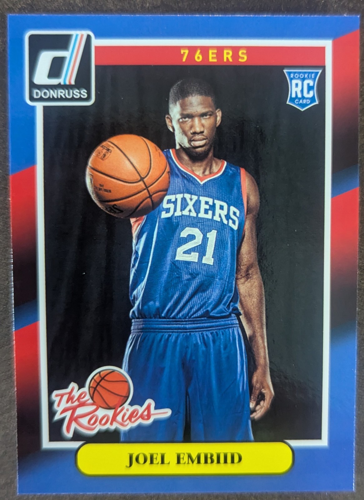2014-15 Panini Donruss - The Rookies Joel Embiid #3 (RC)