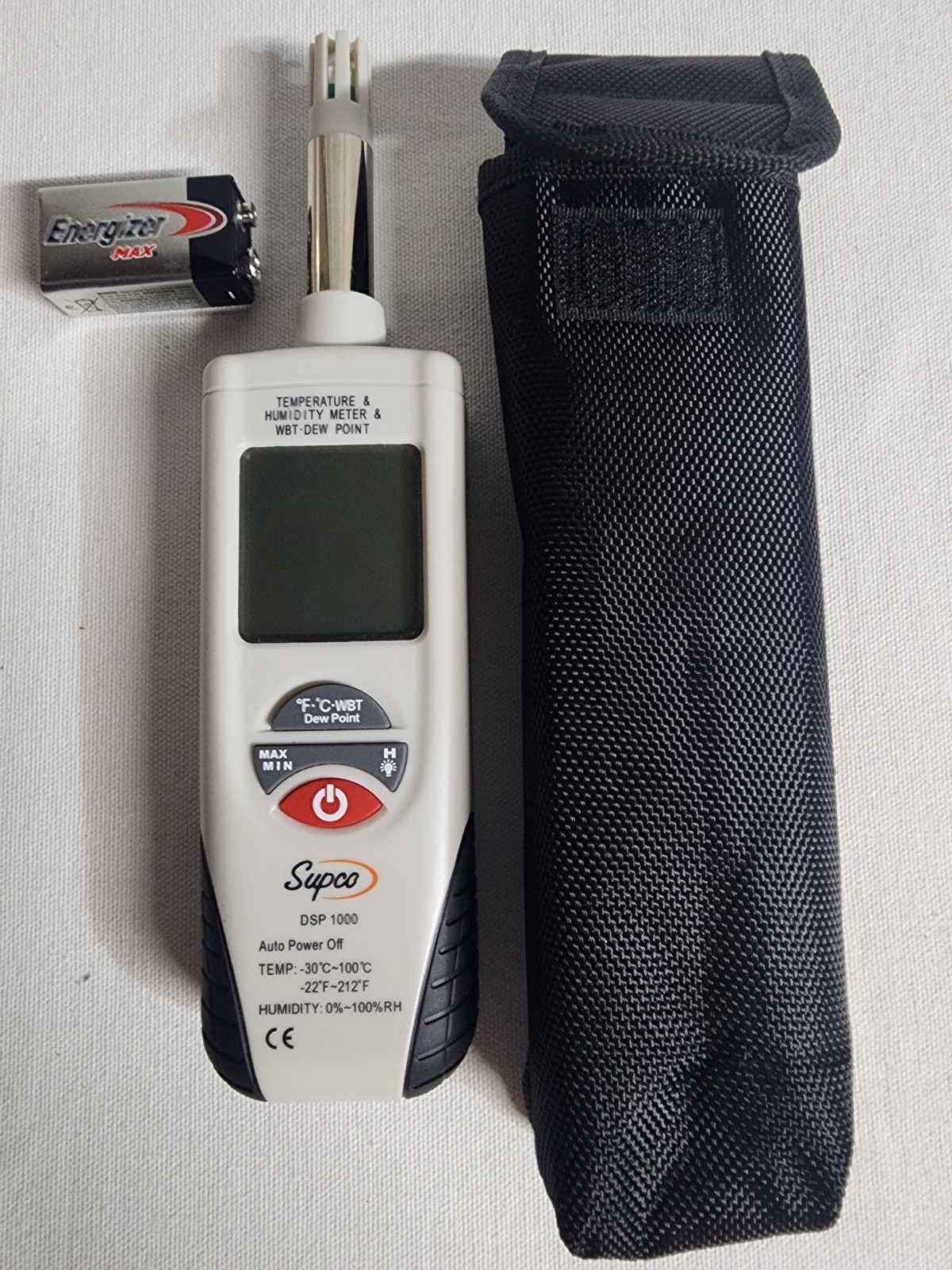 Used Supco DSP1000 Digital Psychrometer | Temperature/Dew Point Used Supco DSP1000 Digital Psychrometer | Temperature/Dew Point