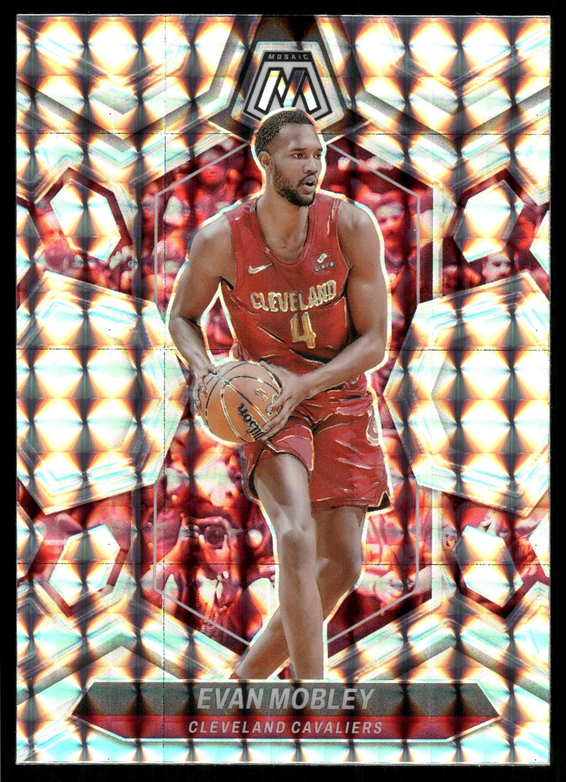 2023-24 Panini Mosaic #64 Evan Mobley Mosaic 2023-24 Panini Mosaic #64 Evan Mobley Mosaic