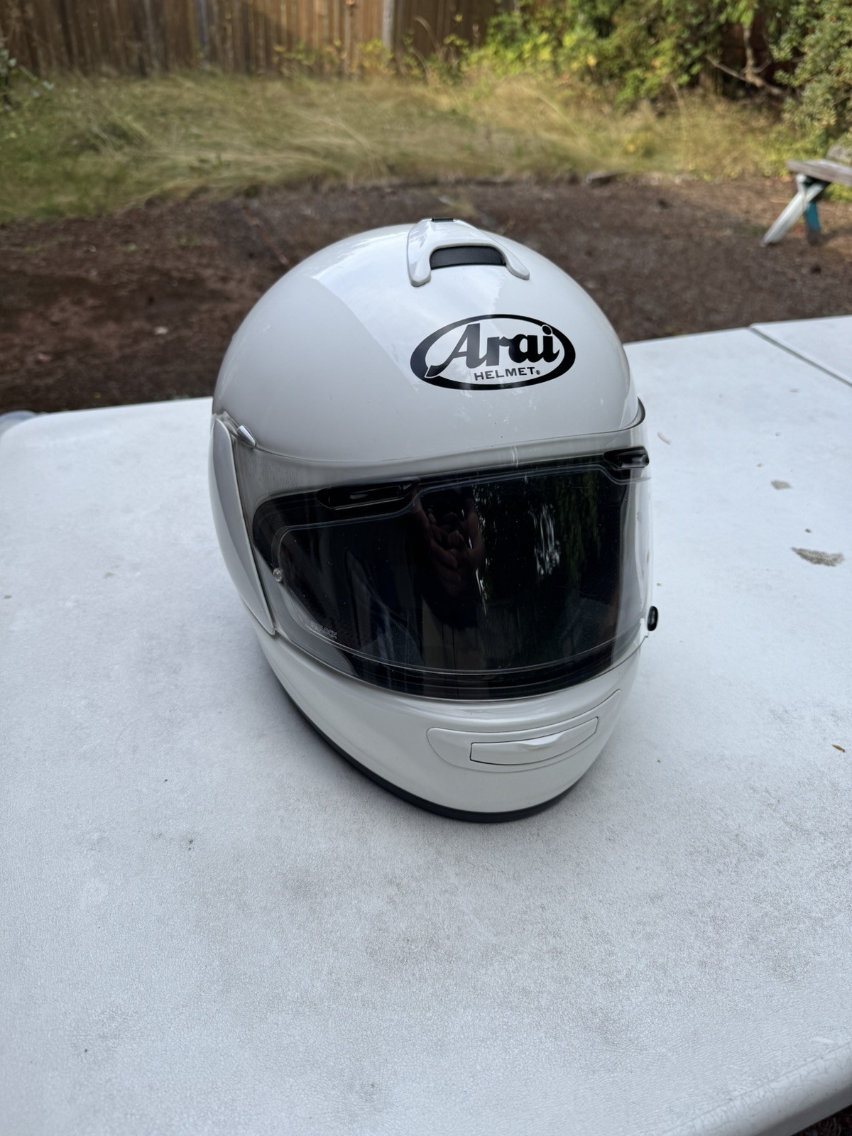 Arai Helmet White Vector 2 Motorcycle Size XL