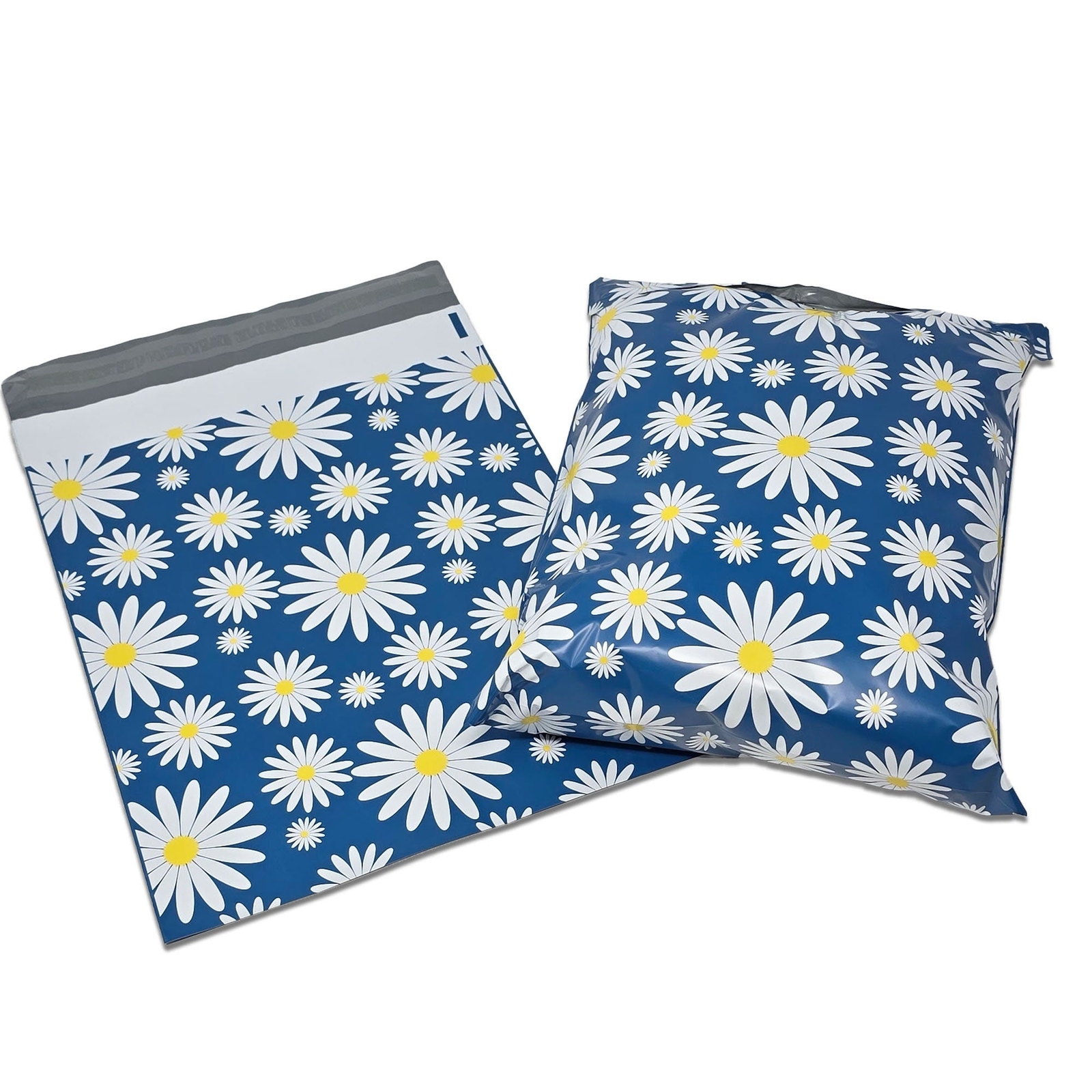 Denim Daisy Poly Mailers 10x13