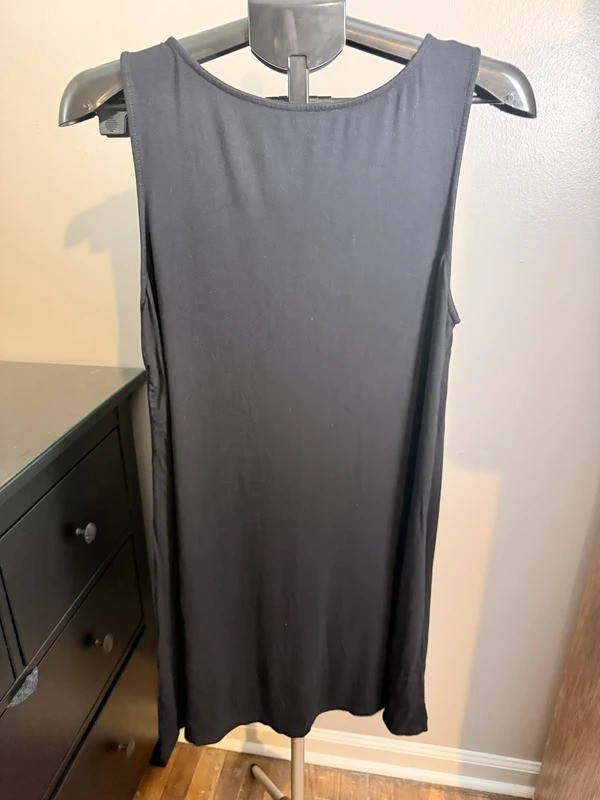 Old Navy Black Sleeveless Tank Dress Size L Old Navy Black Sleeveless Tank Dress Size L