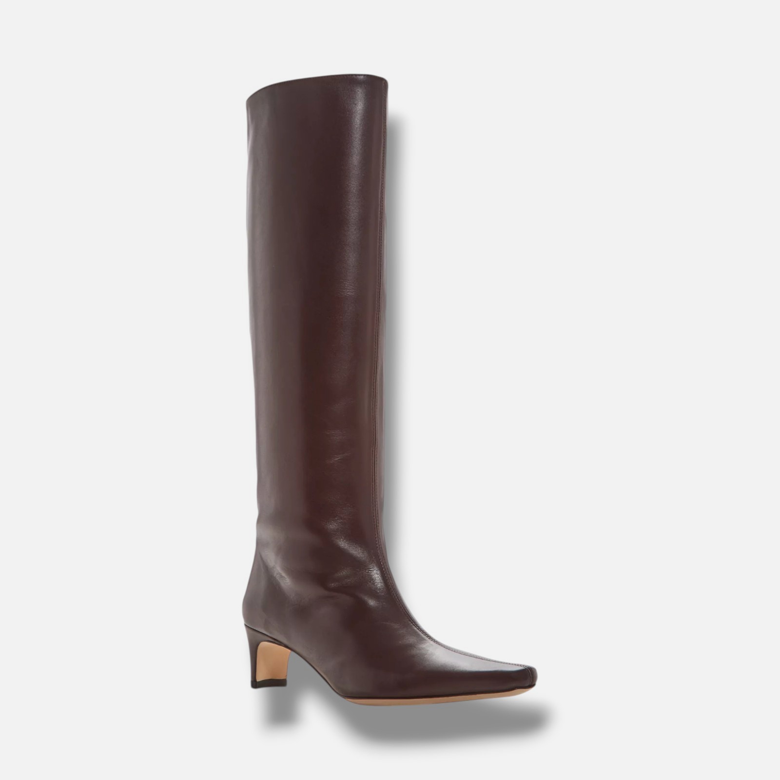 STAUD Women\'s Brown Wally Tall Boots Shoe Size 38