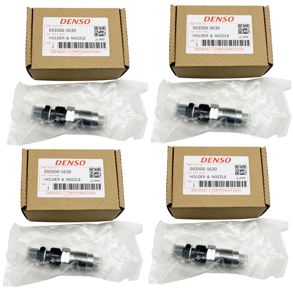 4PCS Fuel Injector 093500-5700 23600-69105 Fit for Toyota 1KZ-T 1KZ 093500-5630