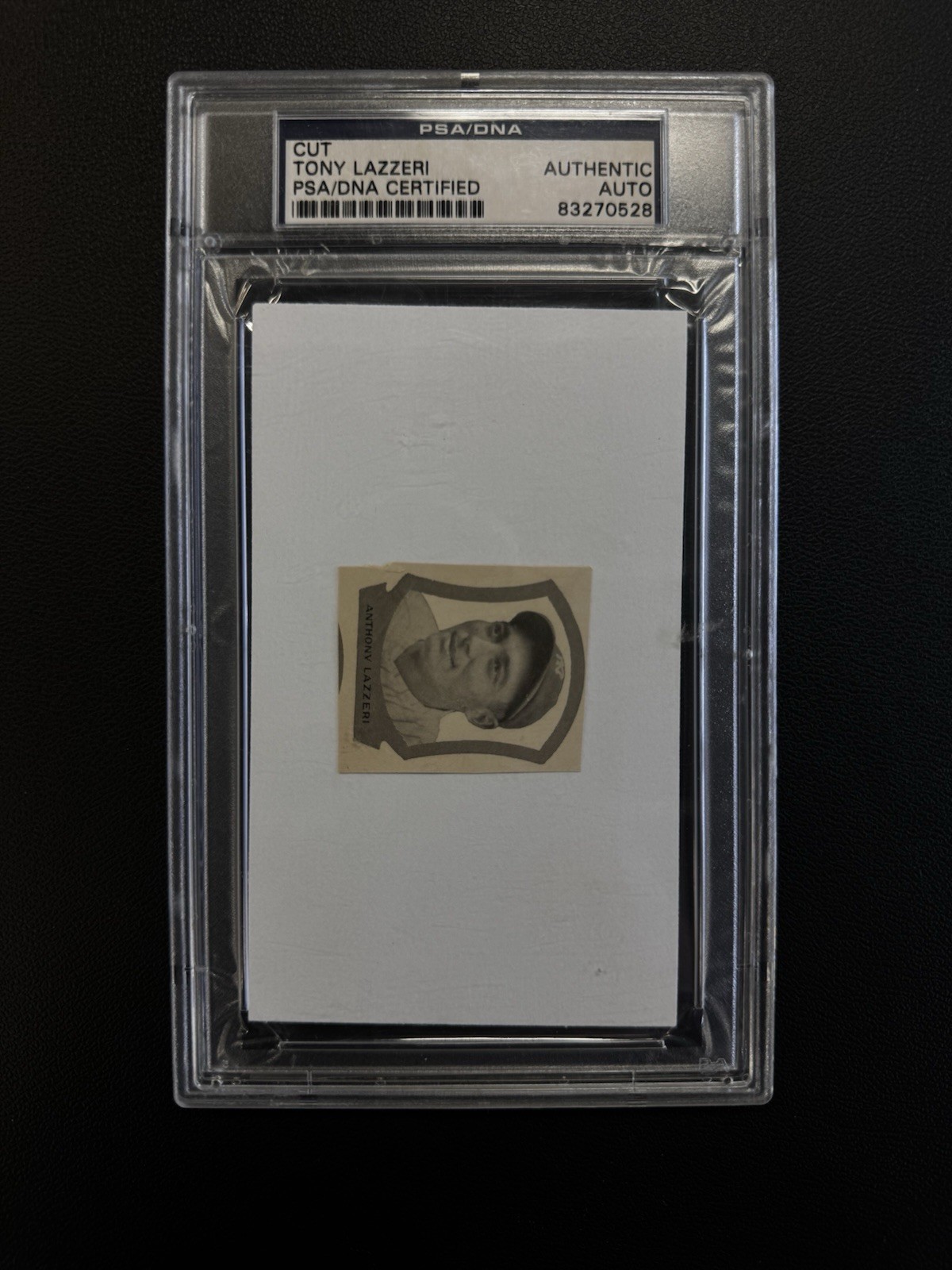 1928 Tony Lazzeri Metropolitan Museum of Art W502 Cut HOF New York Yankees PSA 1928 Tony Lazzeri Metropolitan Museum of Art W502 Cut HOF New York Yankees PSA