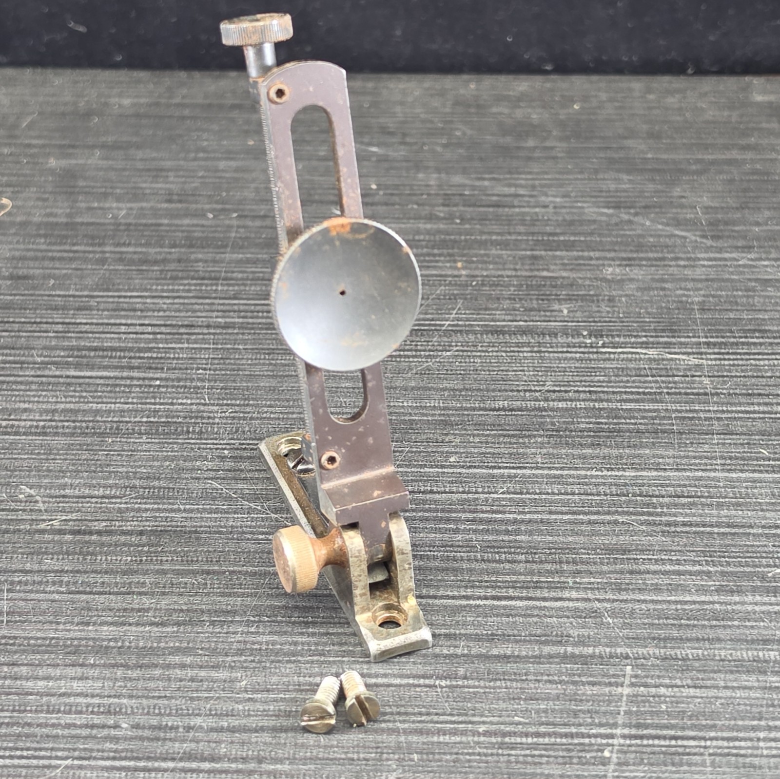 C. Sharps Arms Co Vernier Tang Rear Peep Sight Adjustable Vintage Rifle C. Sharps Arms Co Vernier Tang Rear Peep Sight Adjustable Vintage Rifle