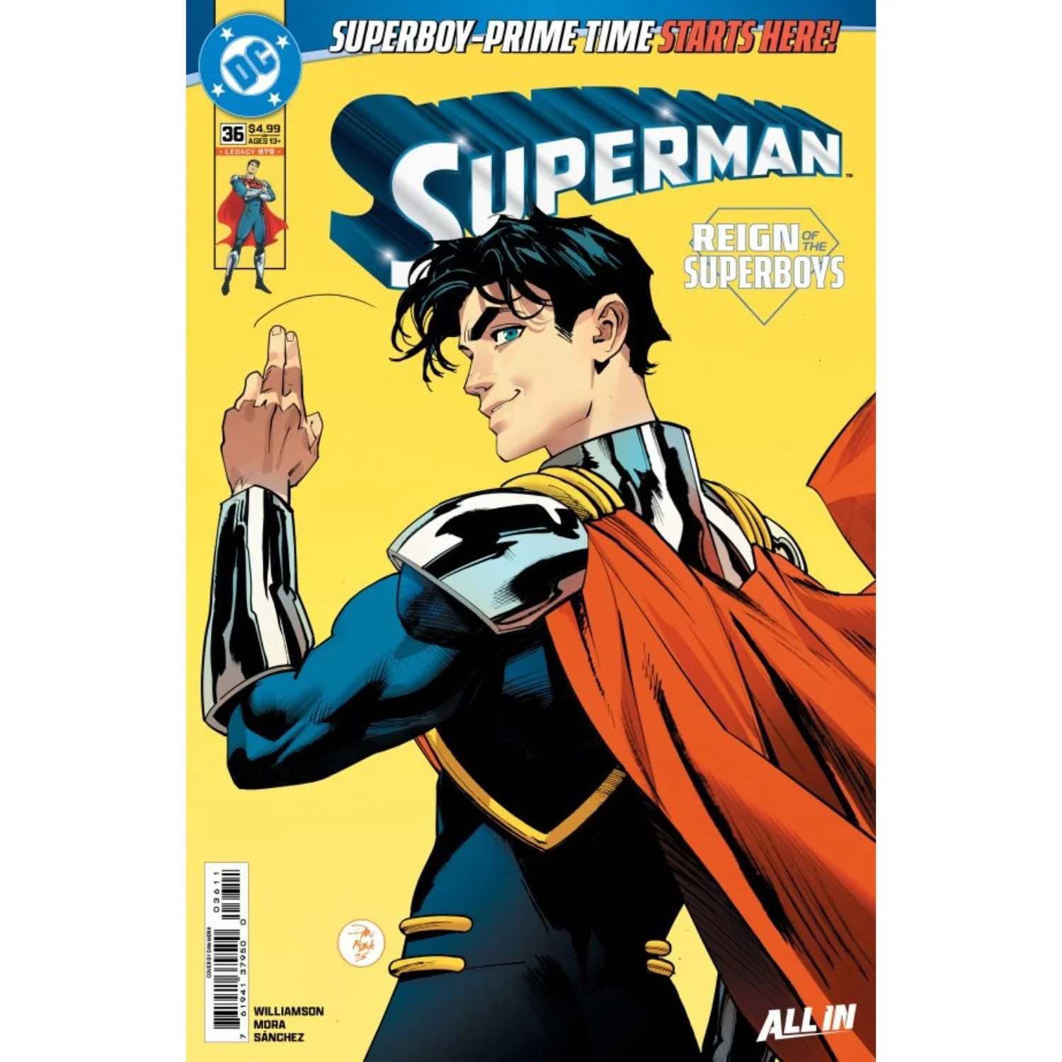 Superman: #36 [Dan Mora CVR A] 2021