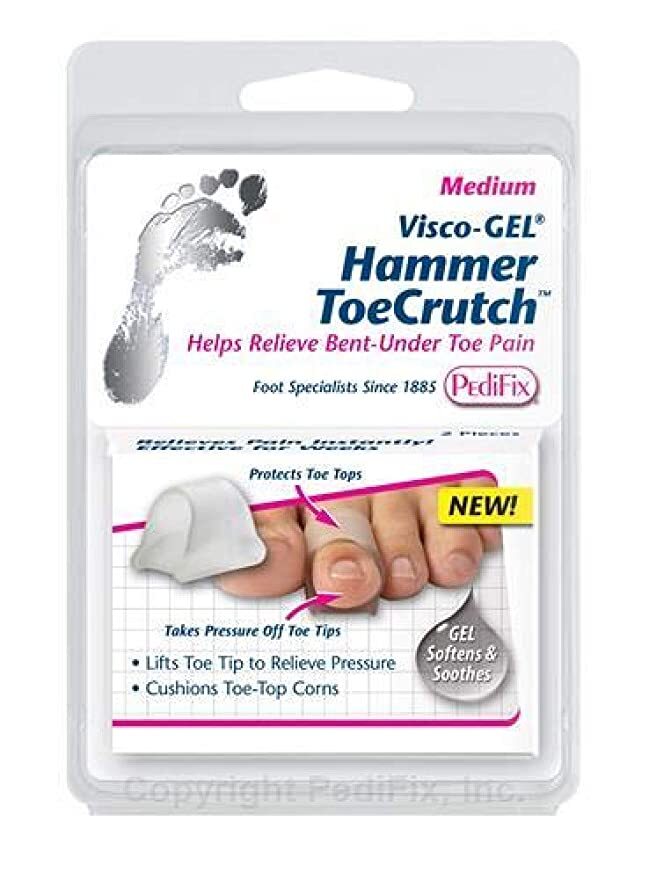 Pedifix Visco  Gel Hammer Toe Crutch  2/Packs