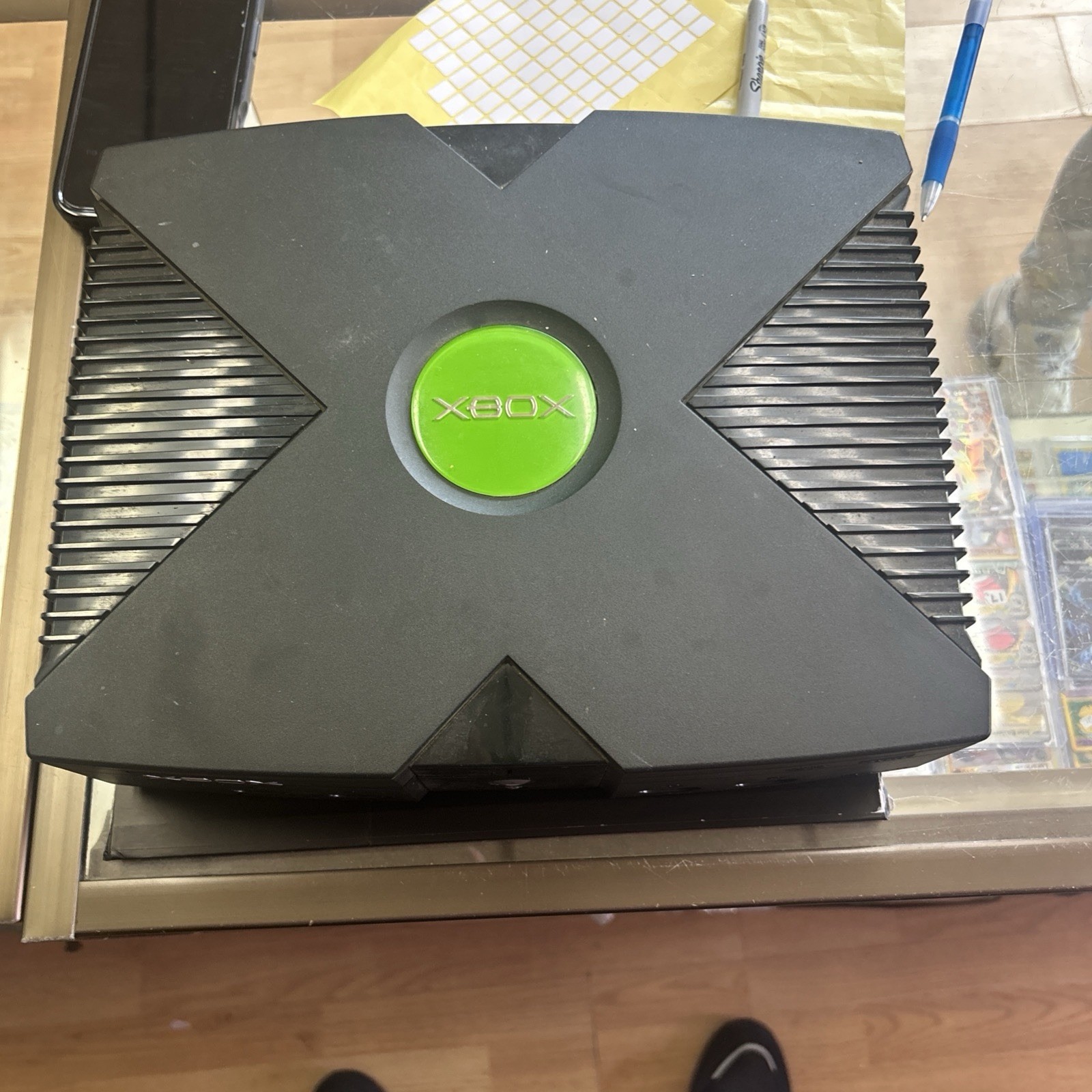 Original Microsoft Xbox Video Game OG Console Only For Parts Won’t Turn On
