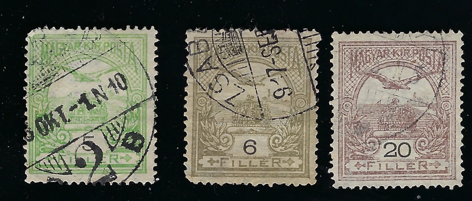 1913-1916 HUNGARY 1913-1916 HUNGARY