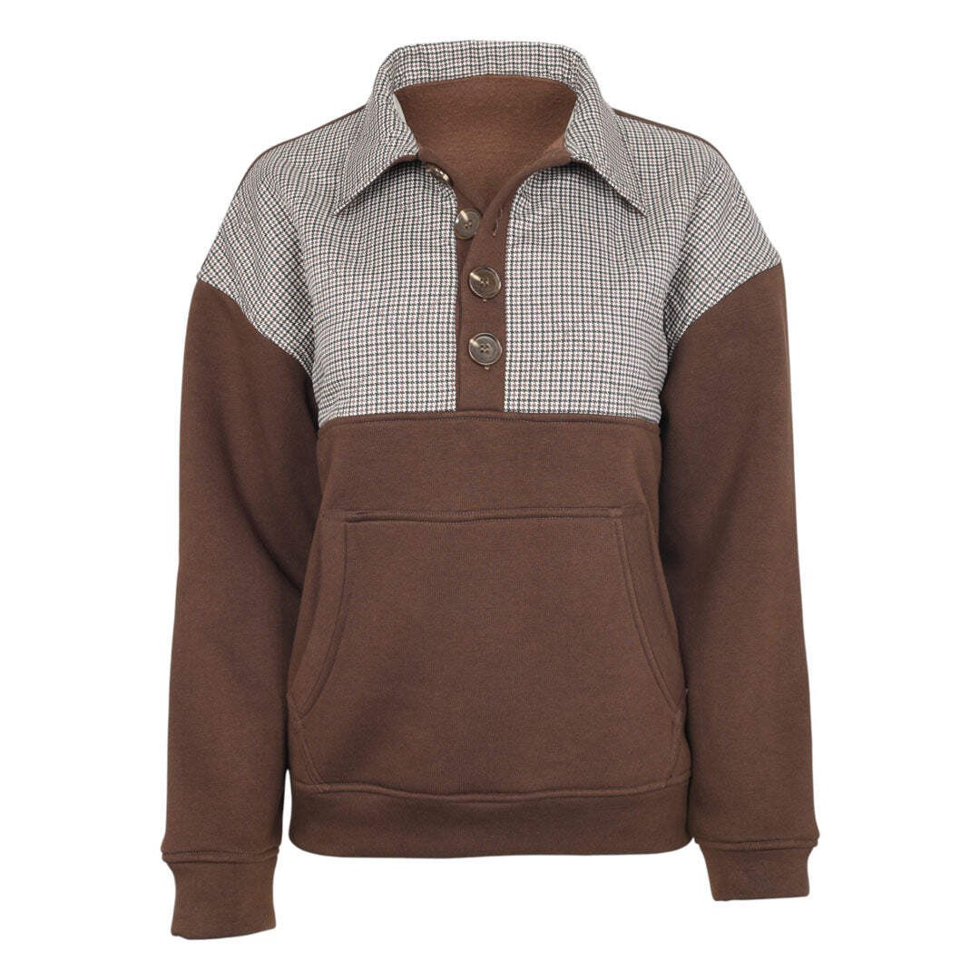 Dapplebay Heirloom 1/2 Zip Quilted Pullover
