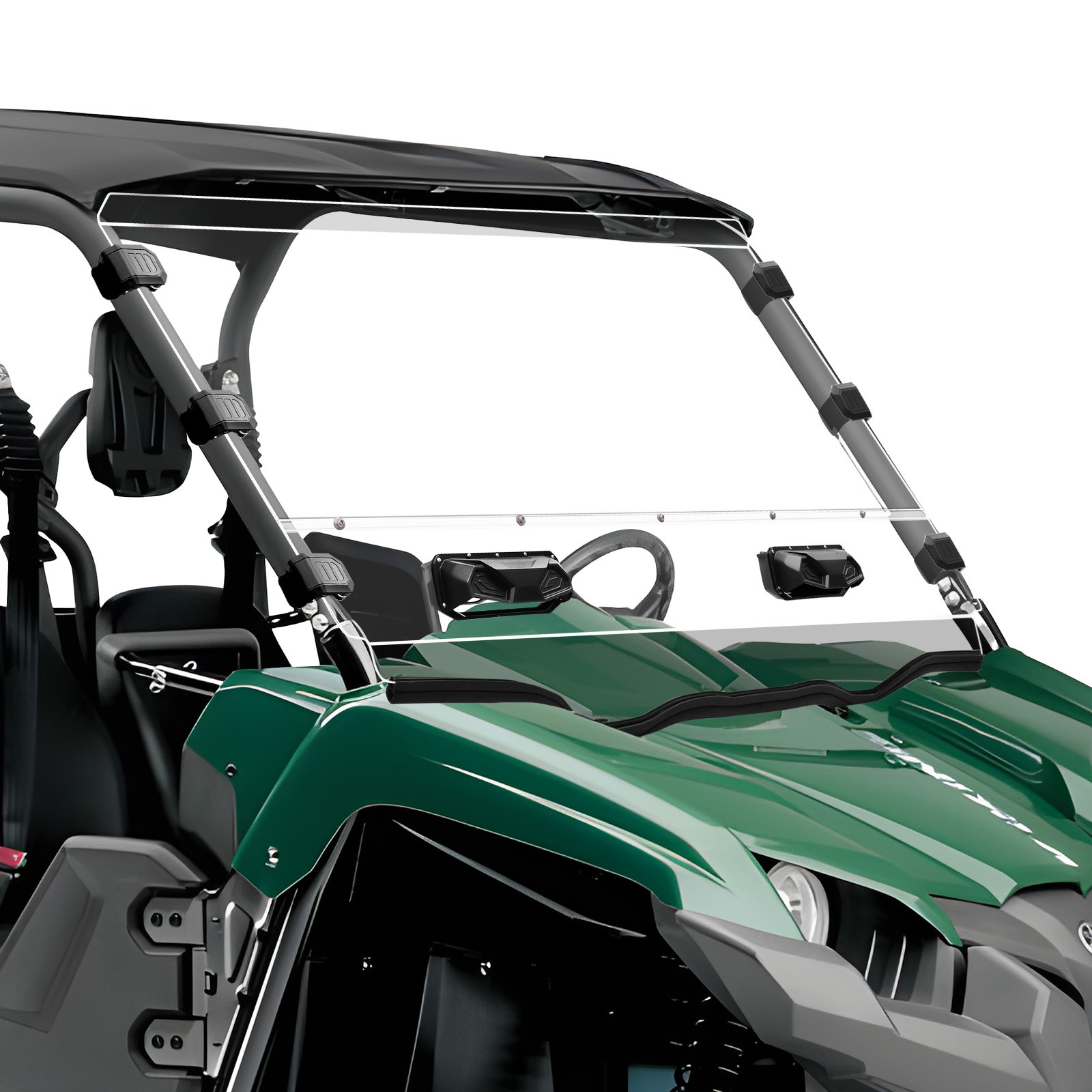 Vented Window Front Windshield  For 2014+ Viking/Viking VI Scratch-Resistant