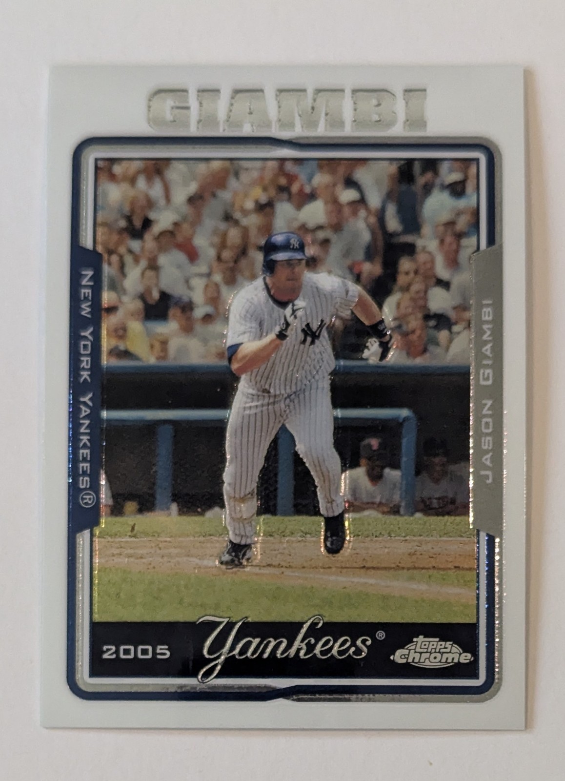 2005 Topps Chrome #200 Jason Giambi Yankees