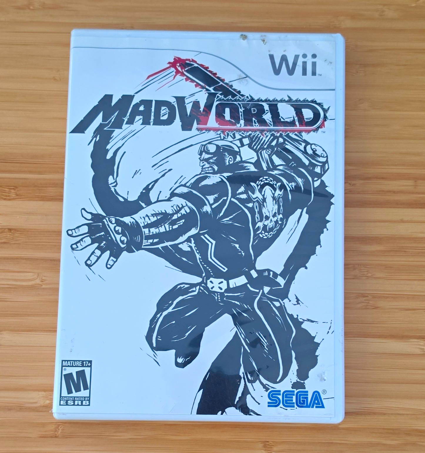 SEGA MadWorld Nintendo Wii 2009 NTSC-U/C M Mature Action Adventure Manual