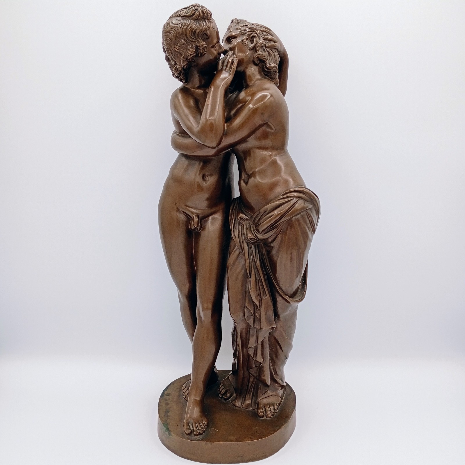 Antique French Bronze Statue F. Barbedienne Fondeur