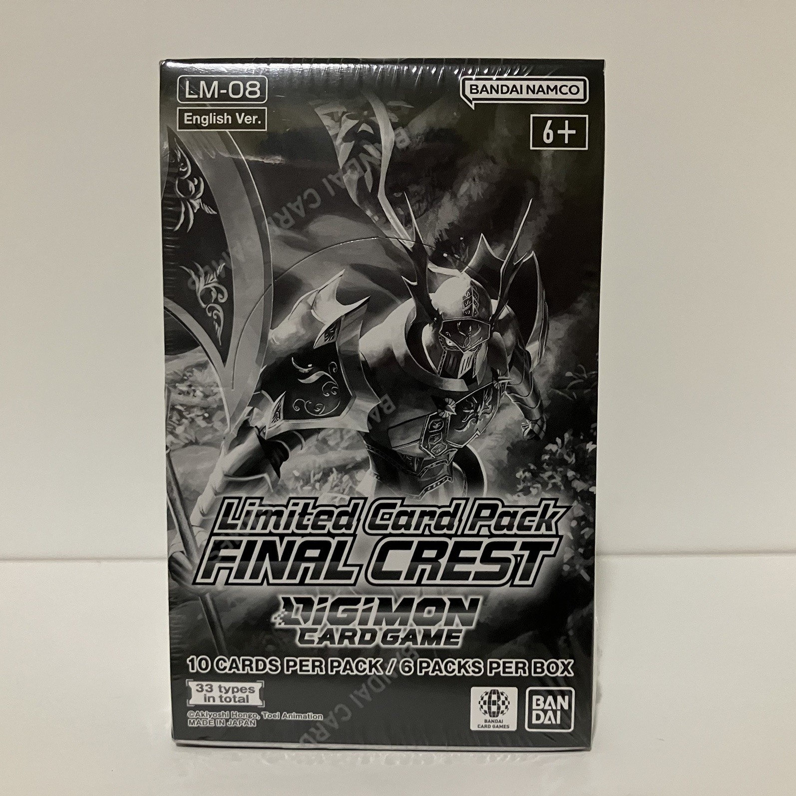 Digimon Card Game - Limited Card Pack Final Crest [LM-08]  Sealed Box