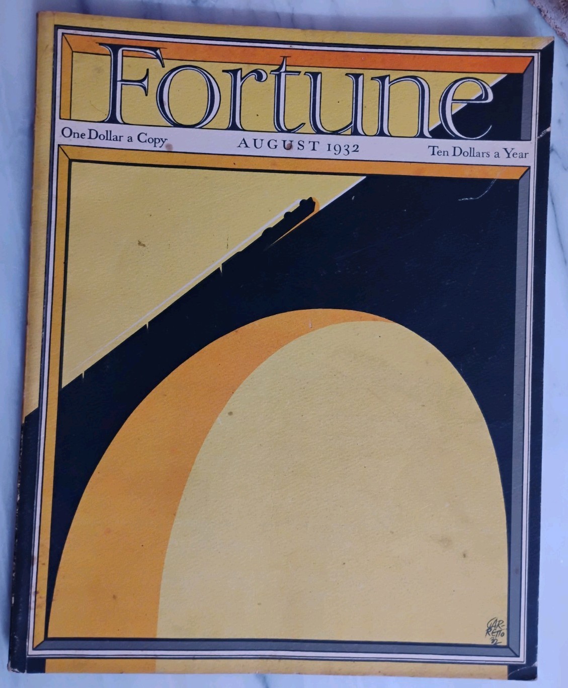 Vintage 1932 Fortune Magazine August Issue Volume VI Number 8 Vintage 1932 Fortune Magazine August Issue Volume VI Number 8