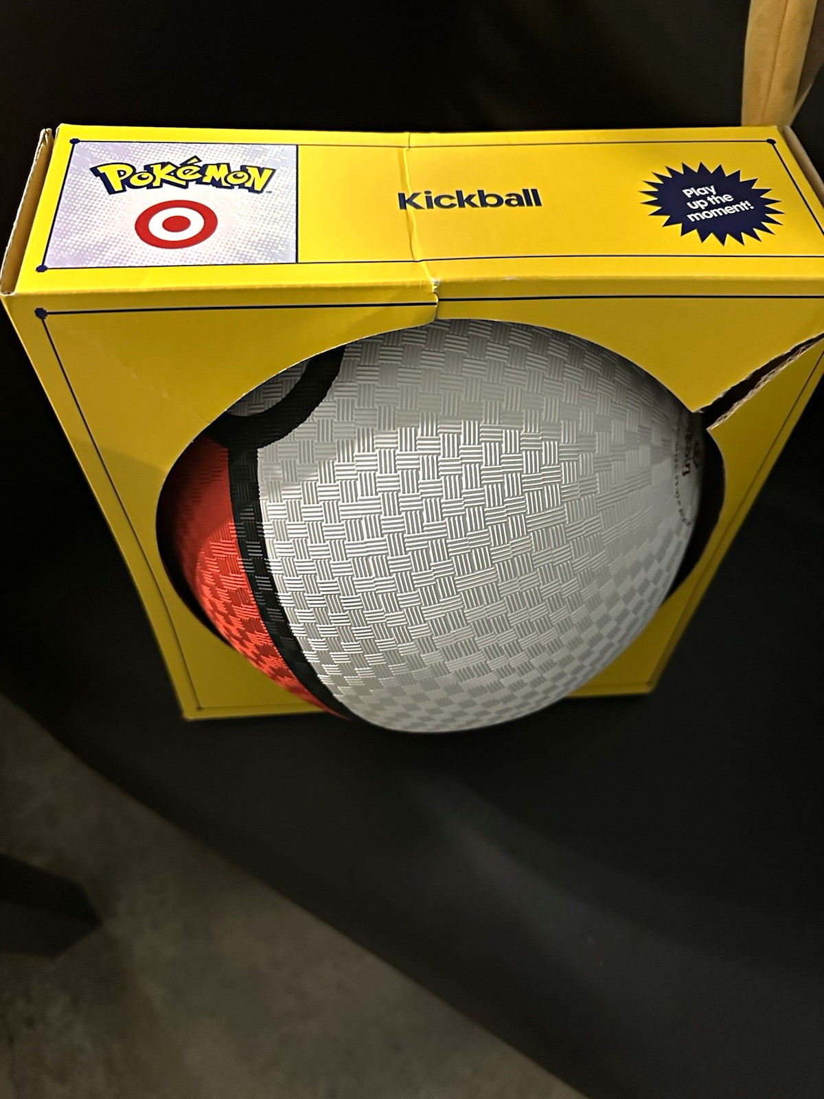 Pokémon Rubber Kickball Red/White/Black Target Exclusive Collectible In Box