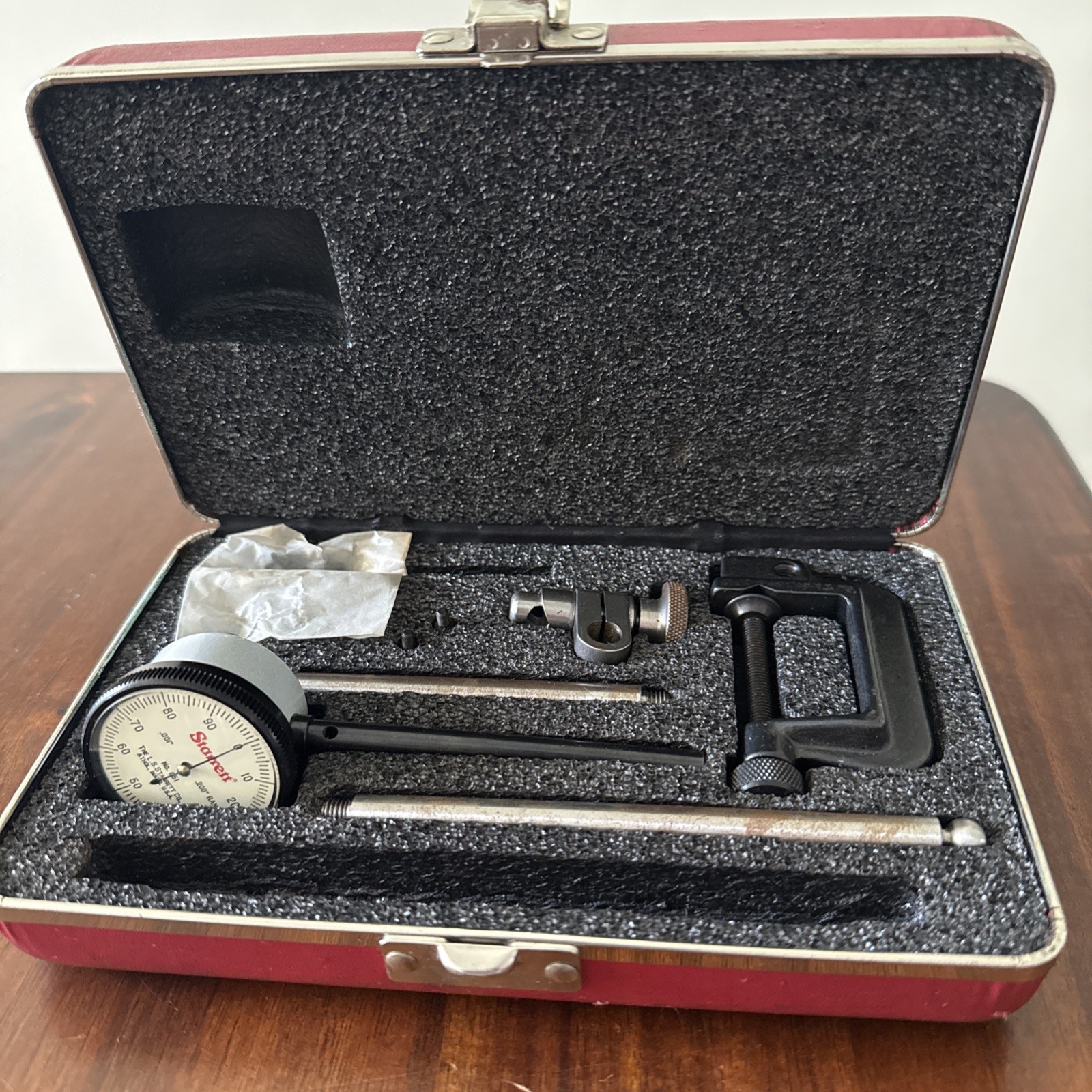 Starrett 651 with Most Accessories In Case Nice Starrett 651 with Most Accessories In Case Nice