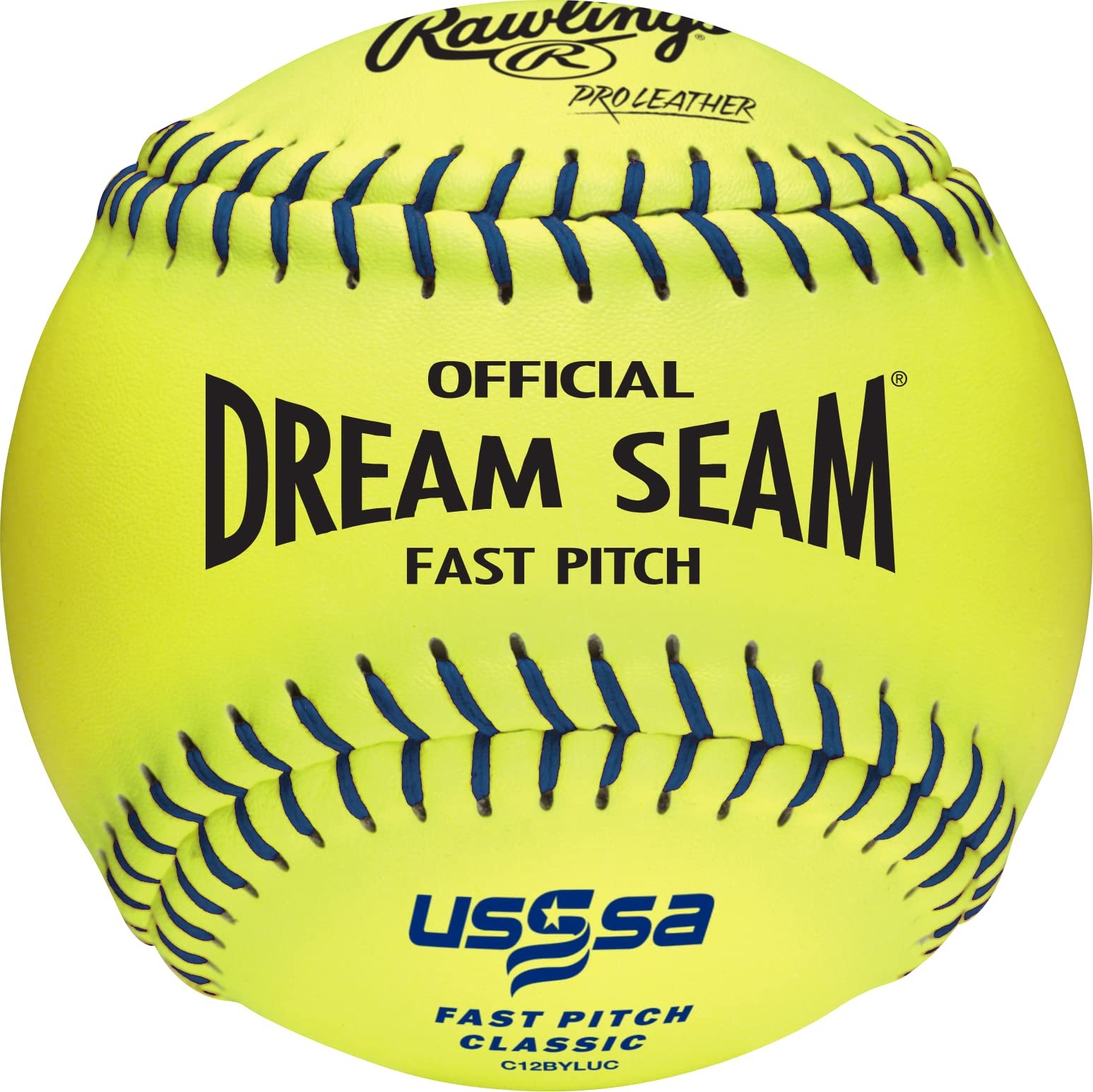 Rawlings Official DREAM SEAM Fastpitch Softballs, USSSA, 12\