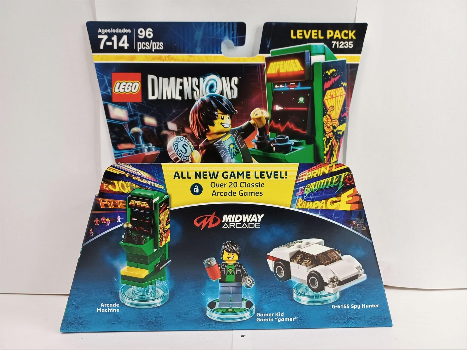 Midway Retro Gamer Level Pack - Lego Dimensions, New Midway Retro Gamer Level Pack - Lego Dimensions, New