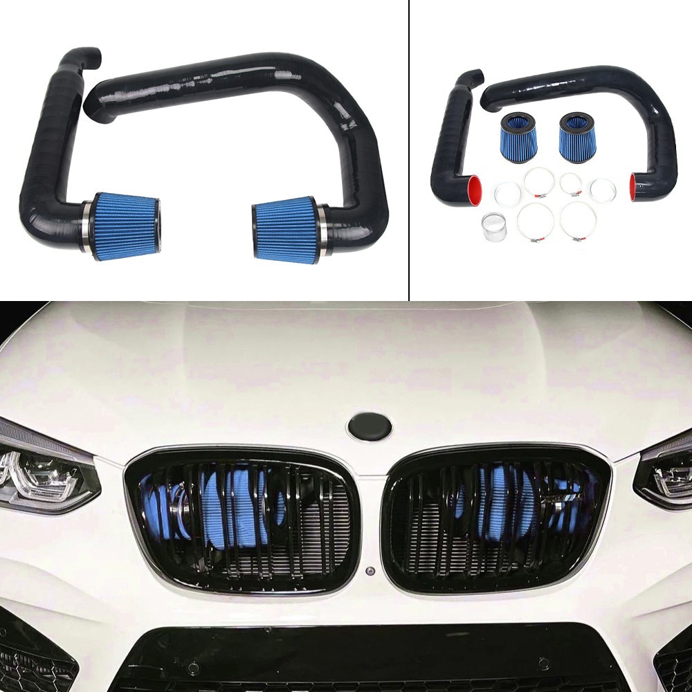 Front Mount Air Intake System For 2020-2025 BMW X3M X4M S58 3.0T L6 Turbo Front Mount Air Intake System For 2020-2025 BMW X3M X4M S58 3.0T L6 Turbo