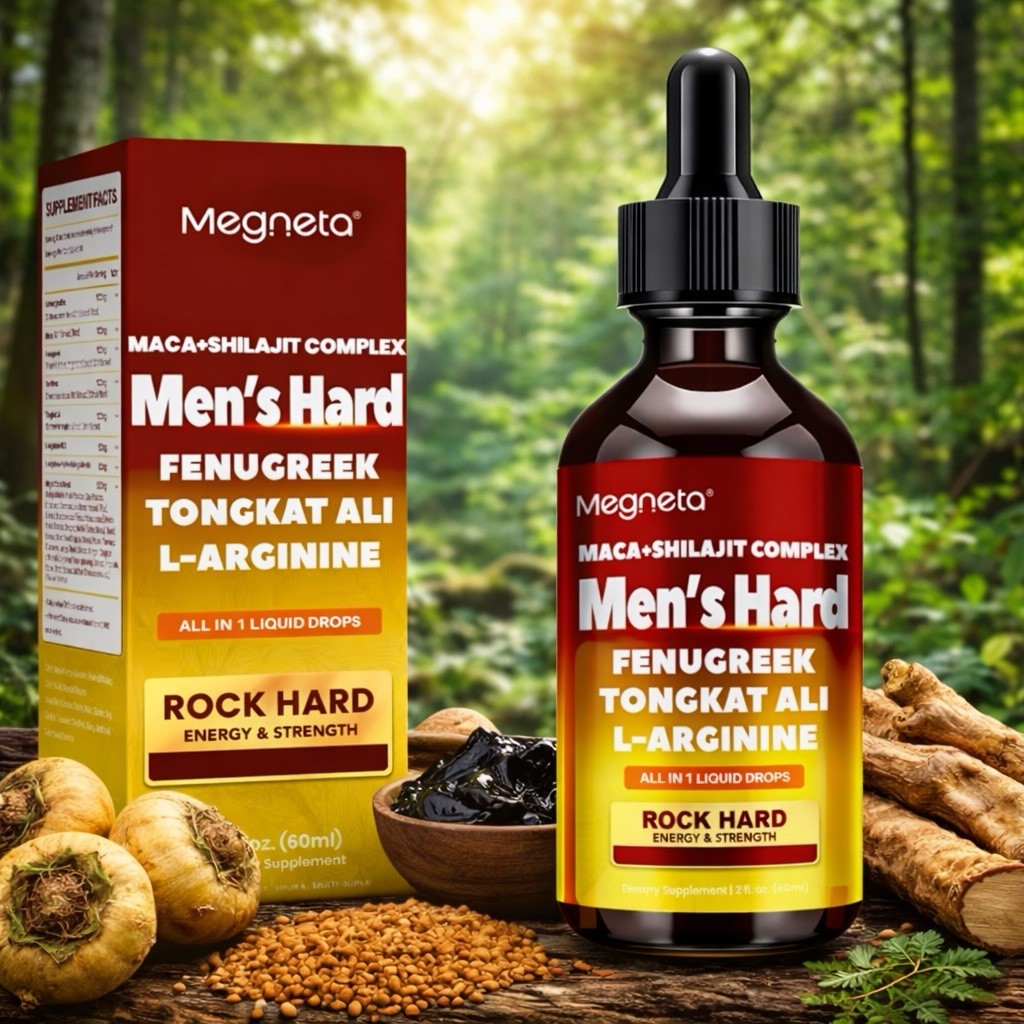 USA Megneta Men\'s Hard All In One Liquid 2 fl.oz (60ml) Drops, Rock Hard Energy USA Megneta Men\'s Hard All In One Liquid 2 fl.oz (60ml) Drops, Rock Hard Energy