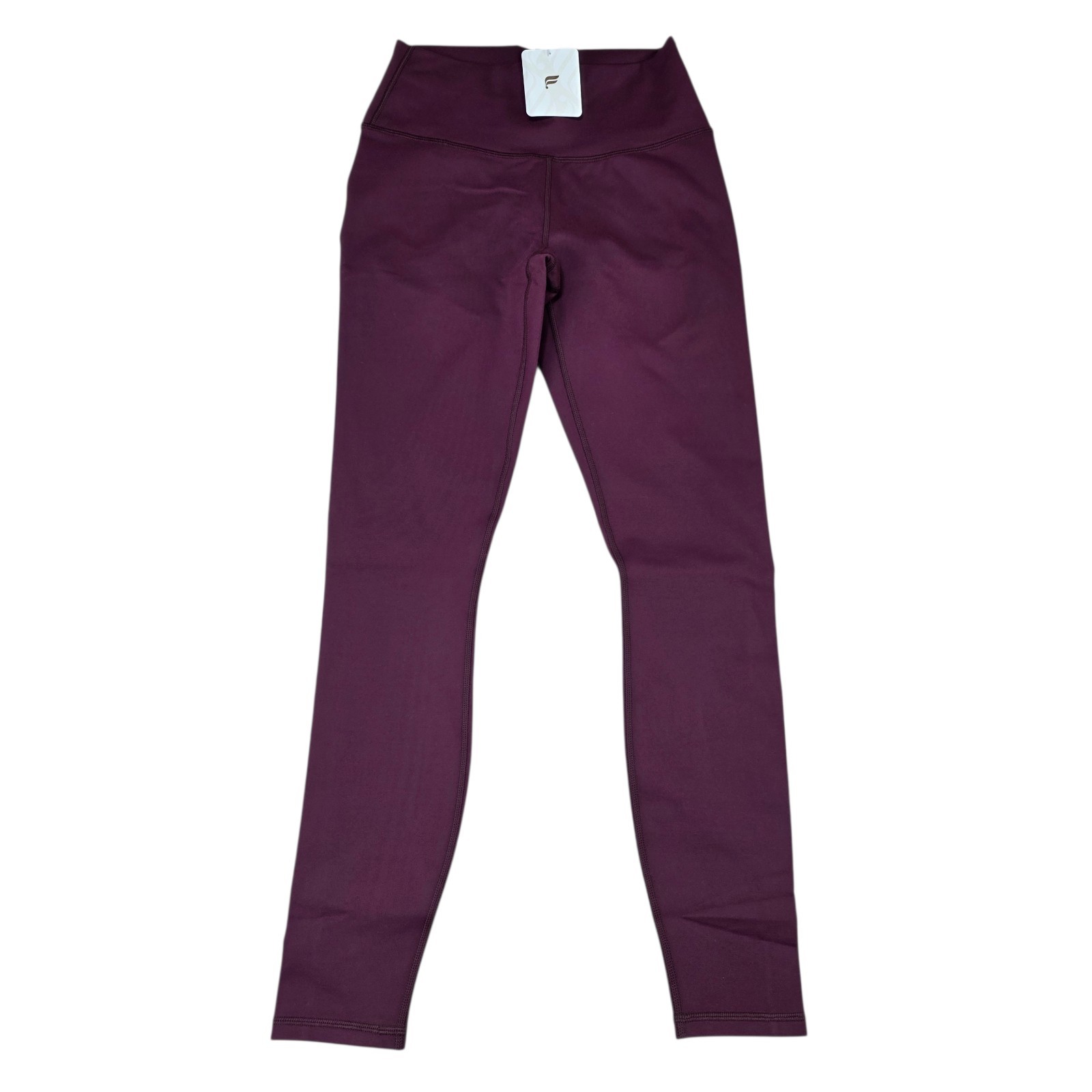 Fabletics Define Powerhold Women’s Size Small Burgundy High Waisted Leggings NWT